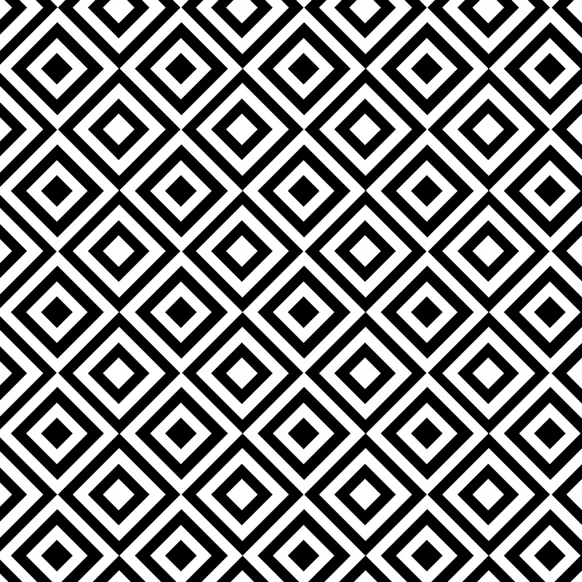 Geometric, pattern, geometric pattern, black, white