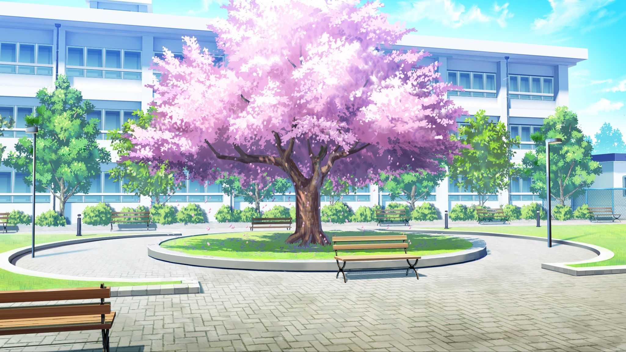 Anime Colourful Garden Man 4K HD Wallpapers  HD Wallpapers  ID 30973