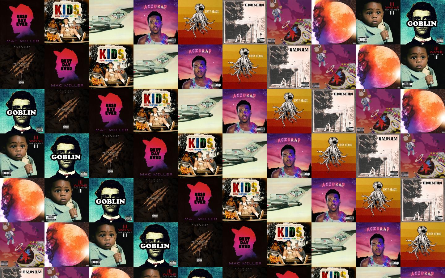 Search Wallpaper Miller Album Collage