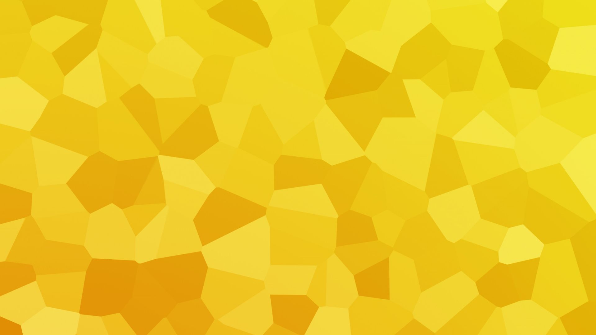 Download Yellow pieces, abstract, geometric wallpaper, 1920x1080