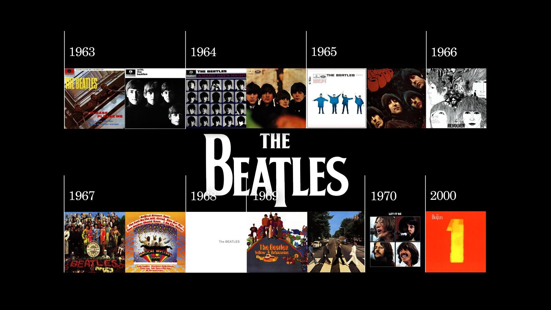 the beatles albums. The Beatles Album Best HD Wallpaper Desktop