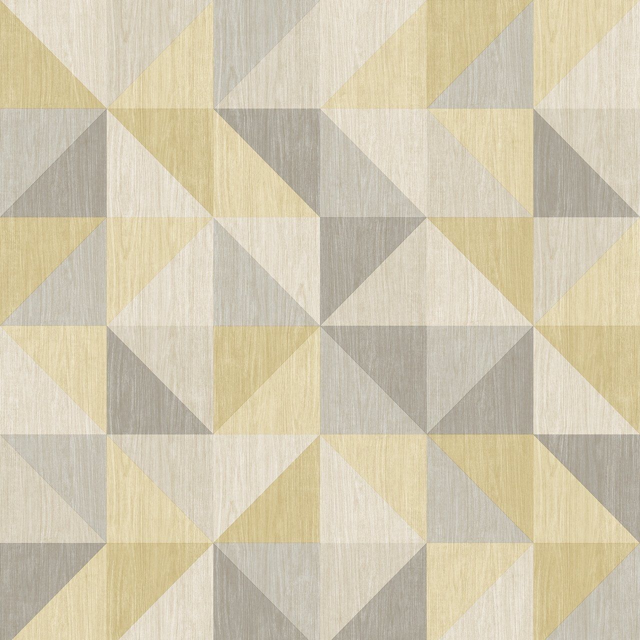 A Street Prints Yellow And Grey Geometric Squares Wallpaper FD22623