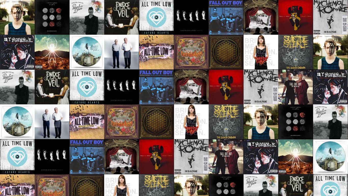 Search Wallpaper One Pilots Albums Collage