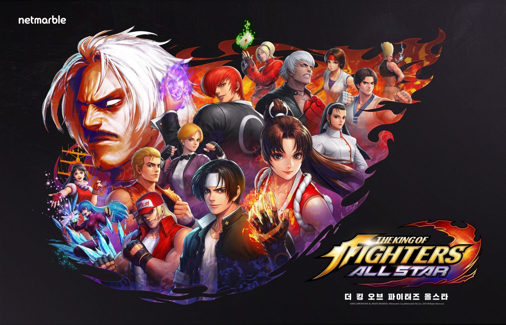 King of Fighters Allstar Mobile Game Coming in 2019 (Dengan gambar)