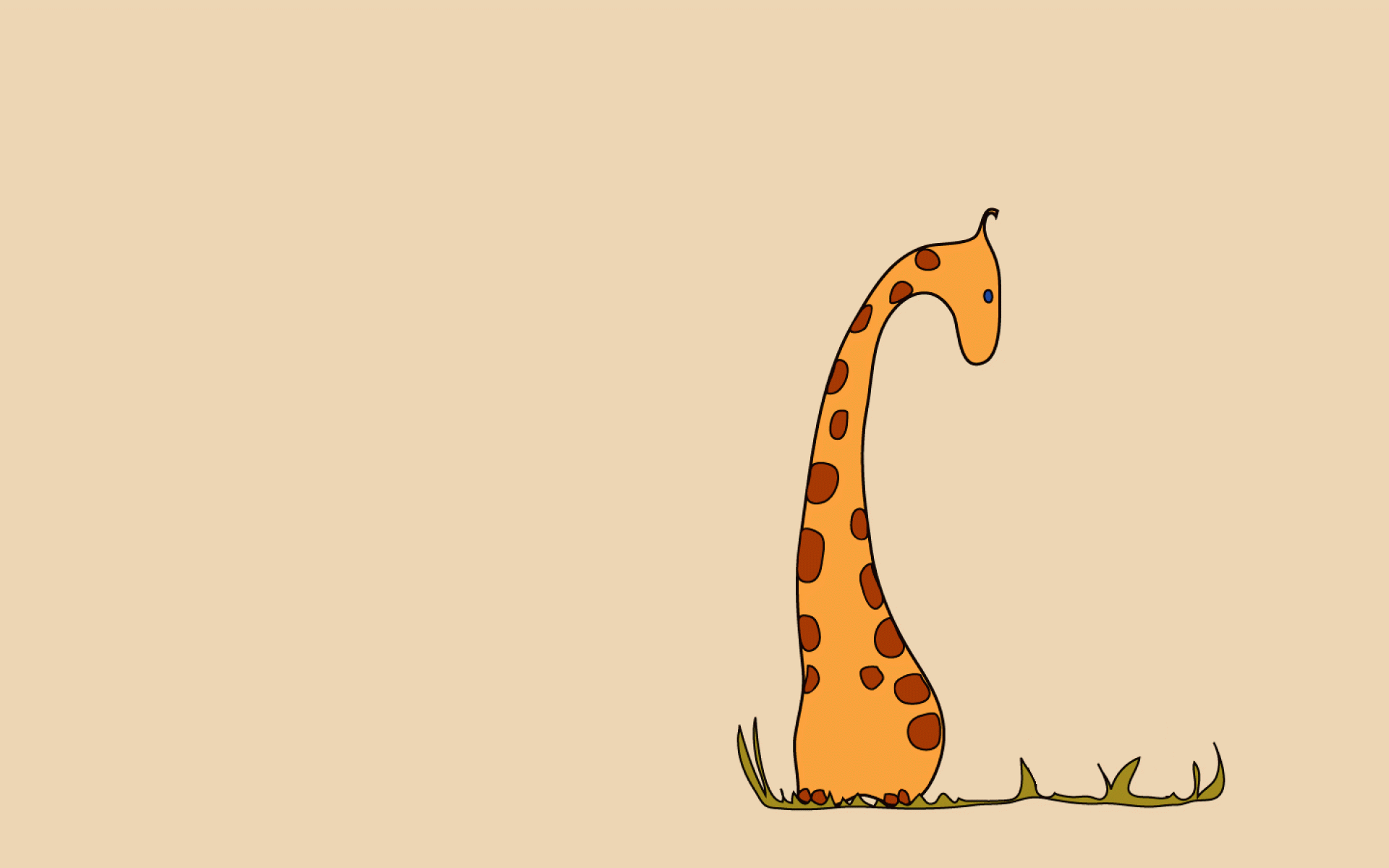Cute Giraffe Drawing Tumblr Giraffe wallpaper