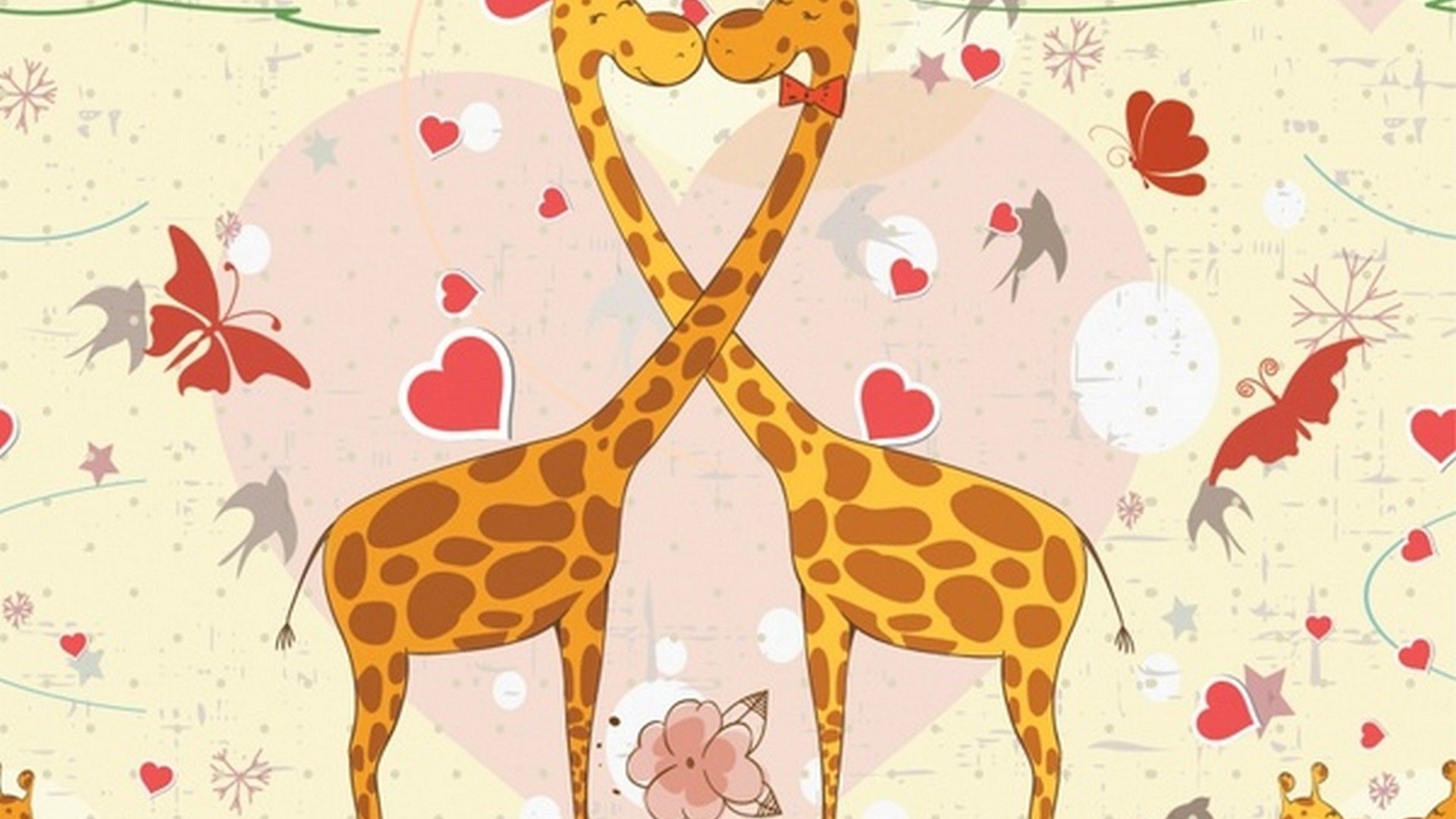 Cute Giraffe Cartoon Wallpaper Cute Wallpaper