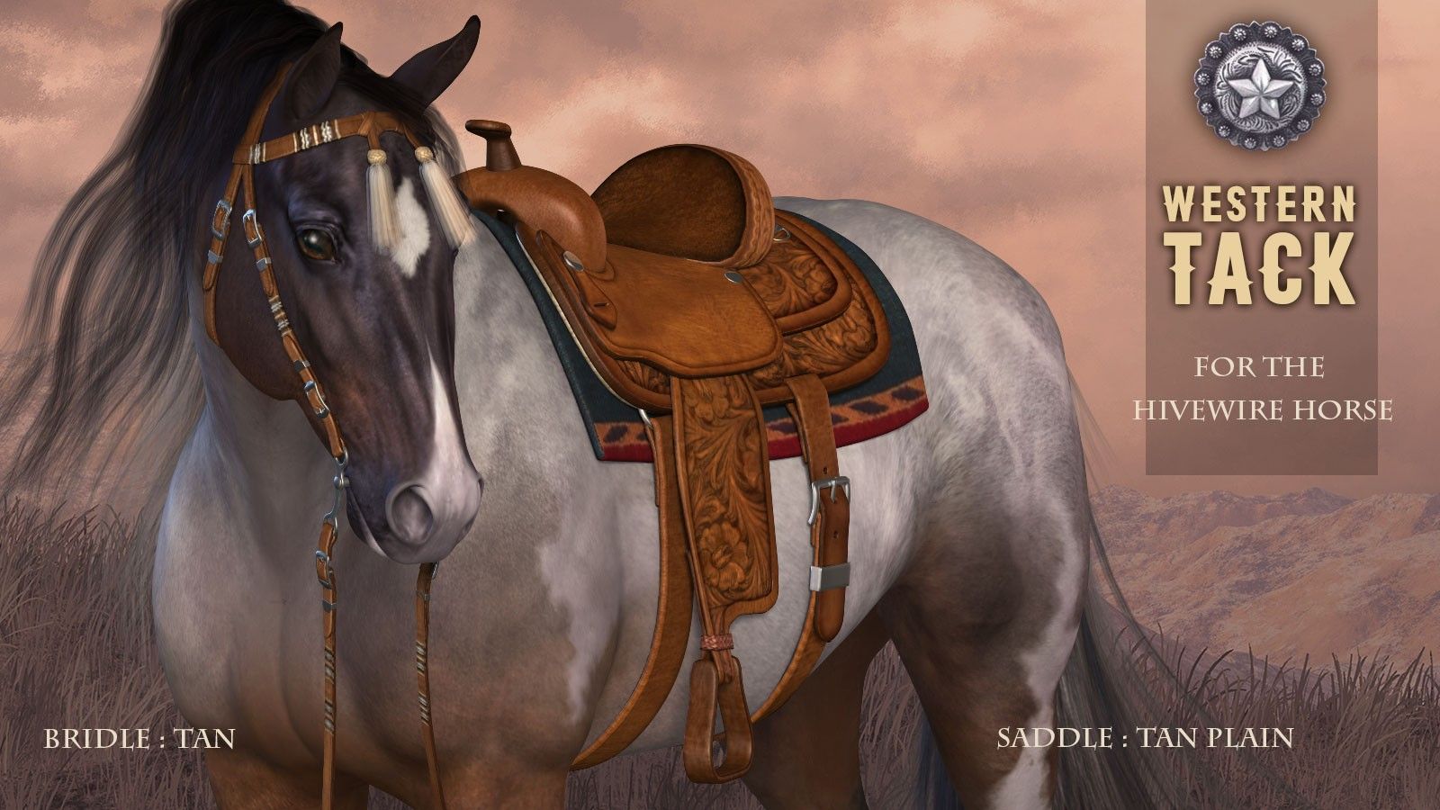 Horse Tack Background. Amazing Horse