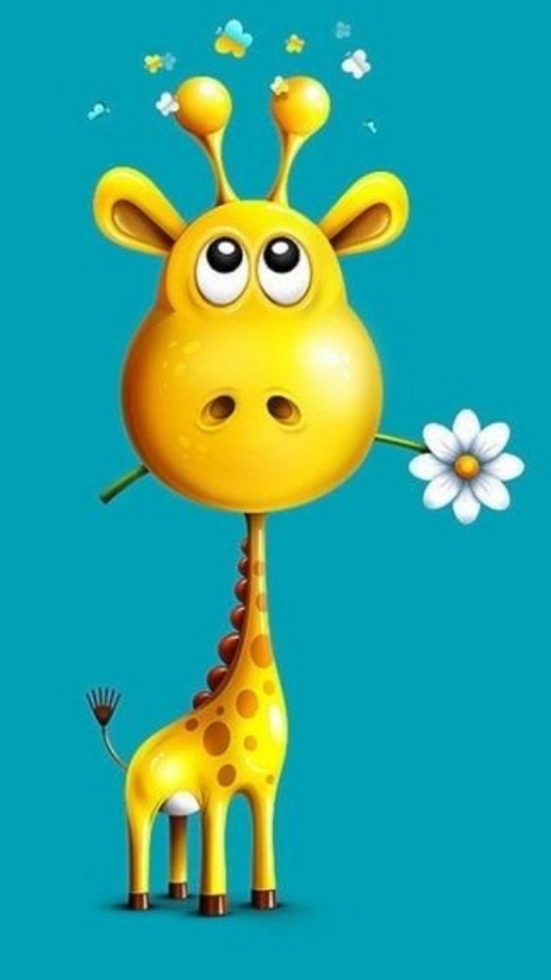 Animated Giraffe Wallpaper iPhone Cute Wallpaper