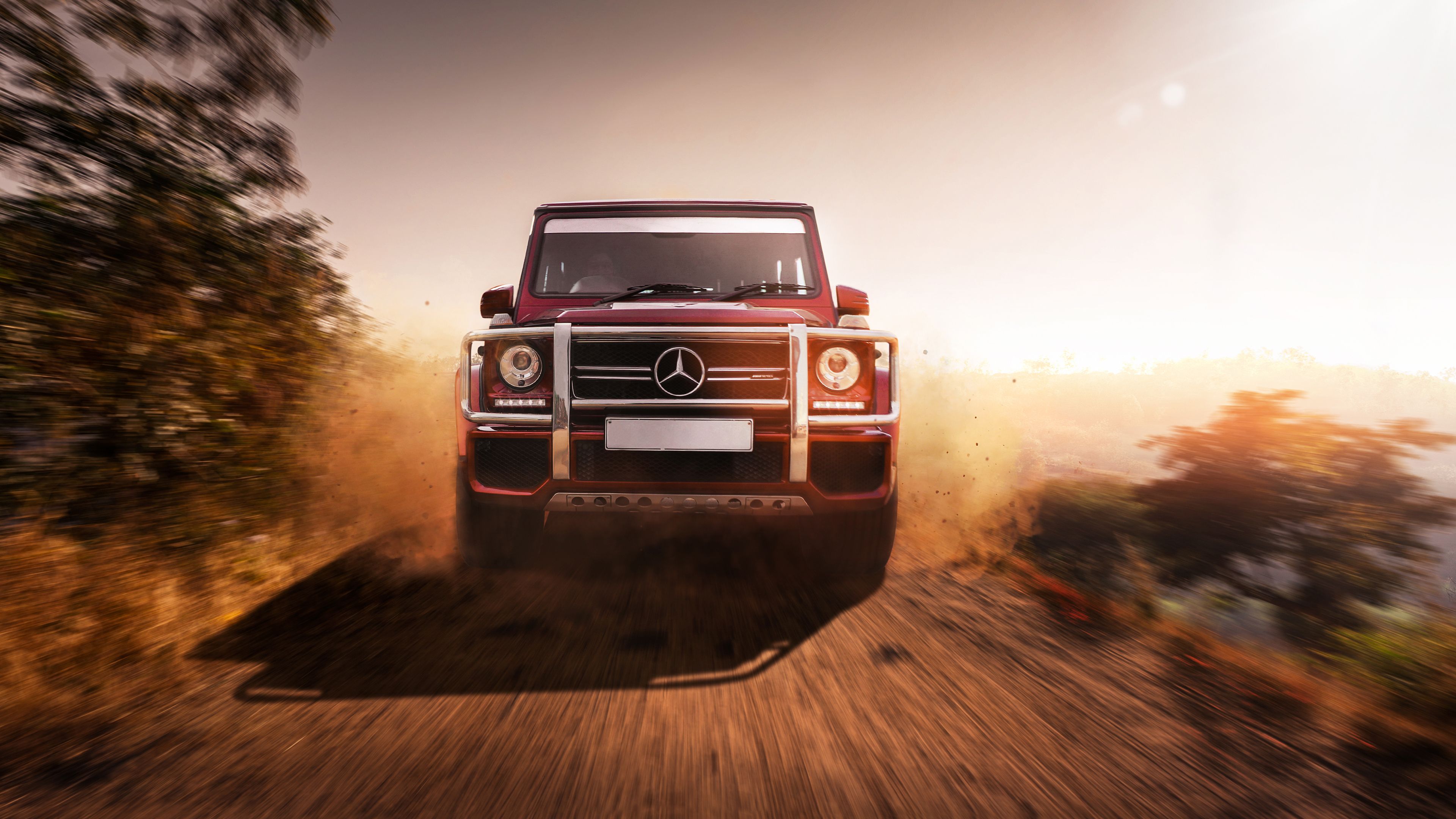 Mercedes G63 AMG 4K Wallpaper. HD Car Wallpaper