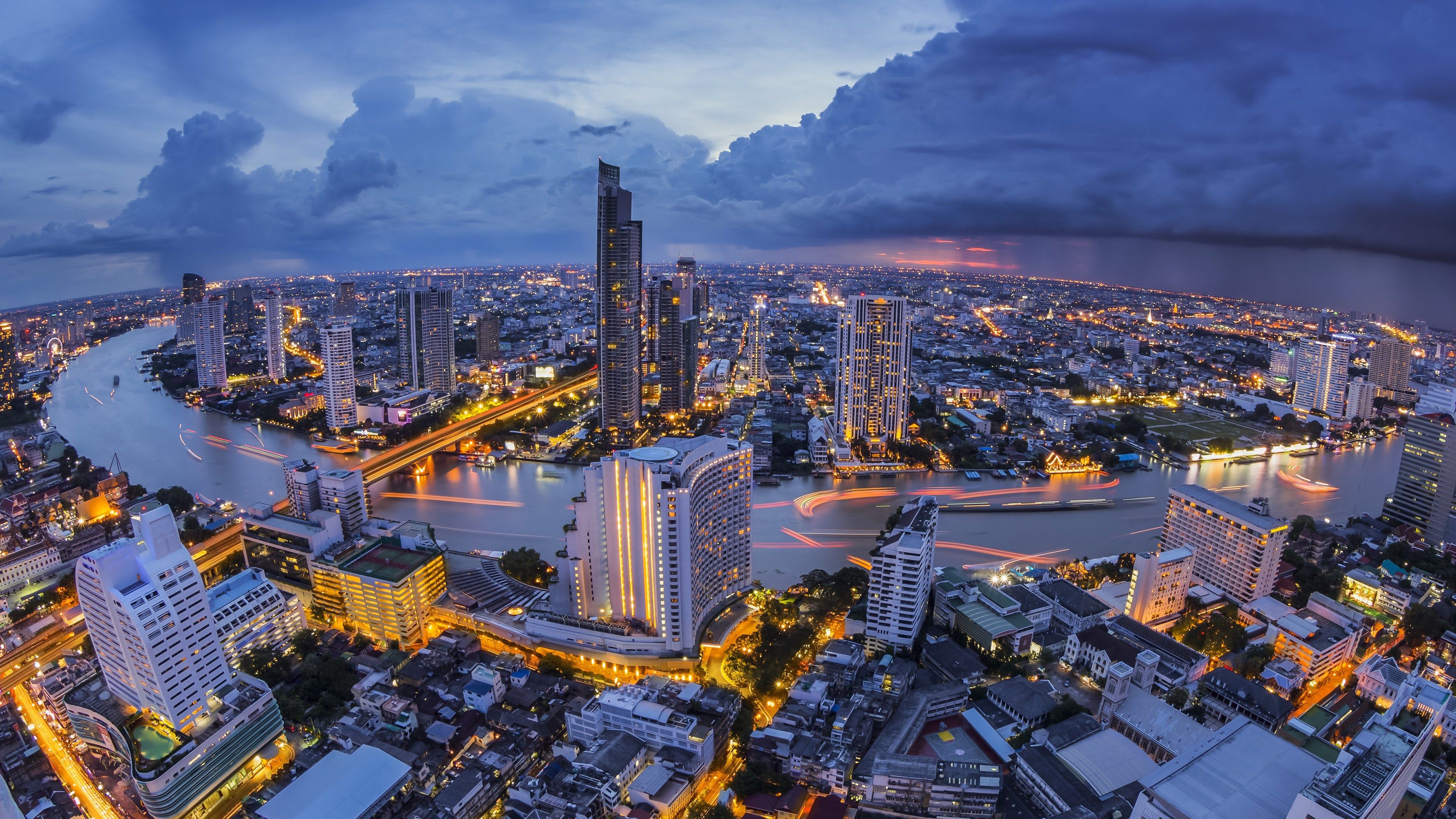 Bangkok City Ultra HD 4K Wallpaper