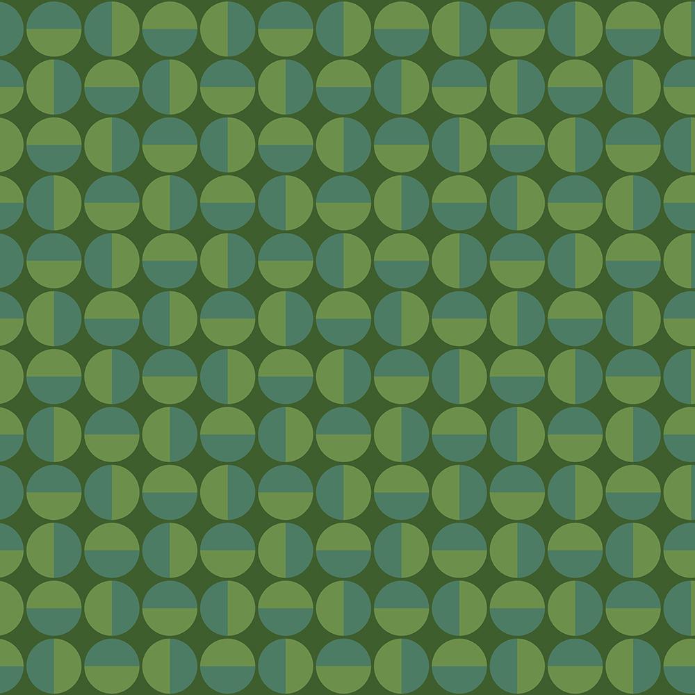 Green Geometric Wallpaper, Picture