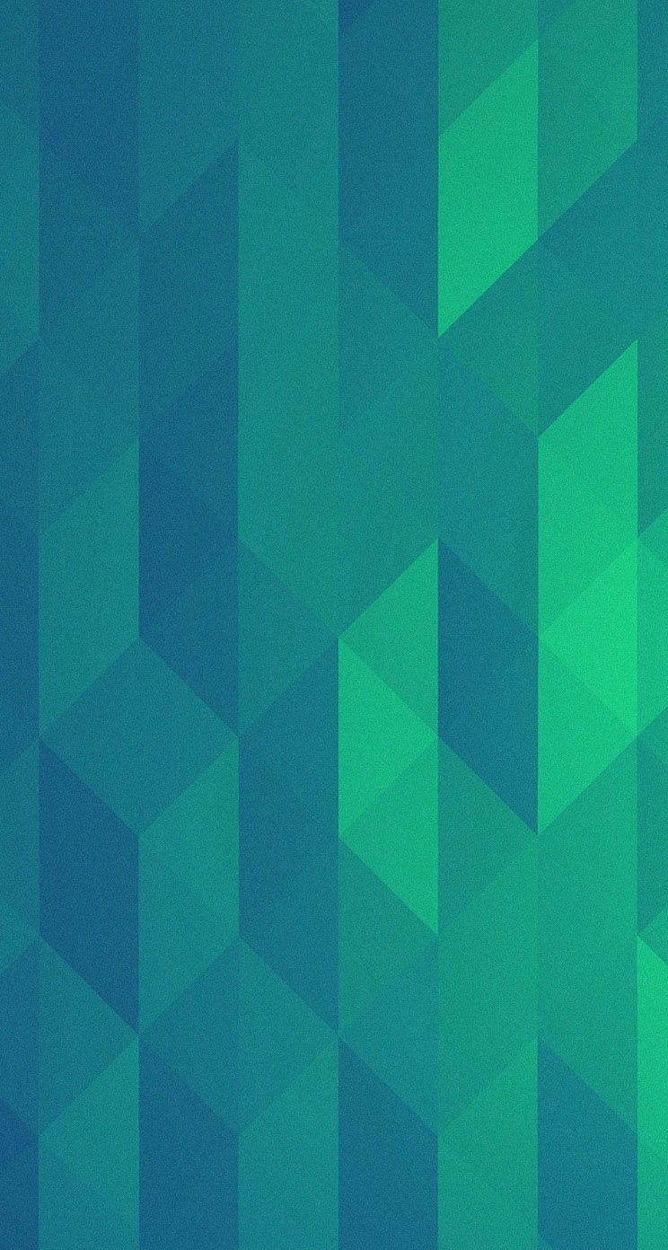 Blue Green Patterns iPhone wallpaper