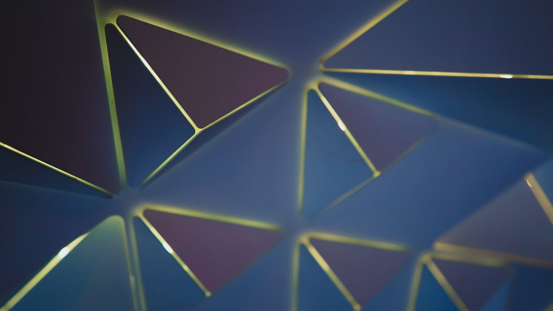 Wallpaper Triangles, Neon, Geometric, Pattern, 5K, Abstract