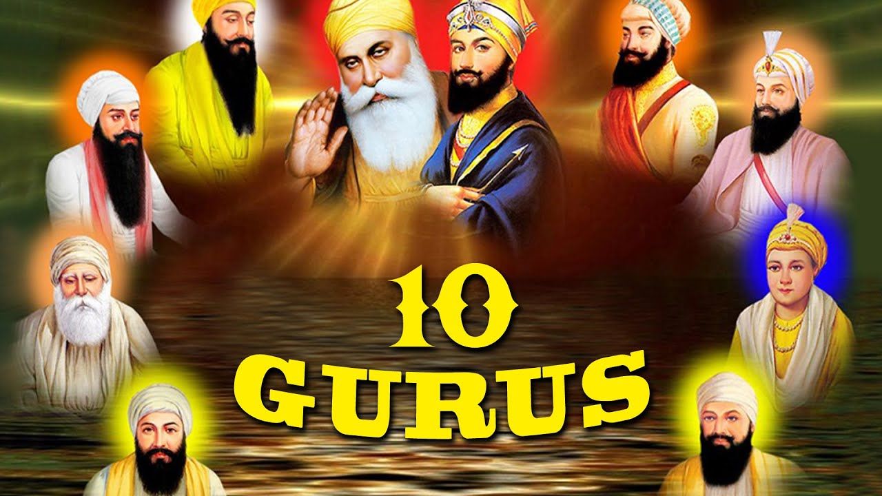 3D Wallpaper Of Gurus Sikh Background Guru