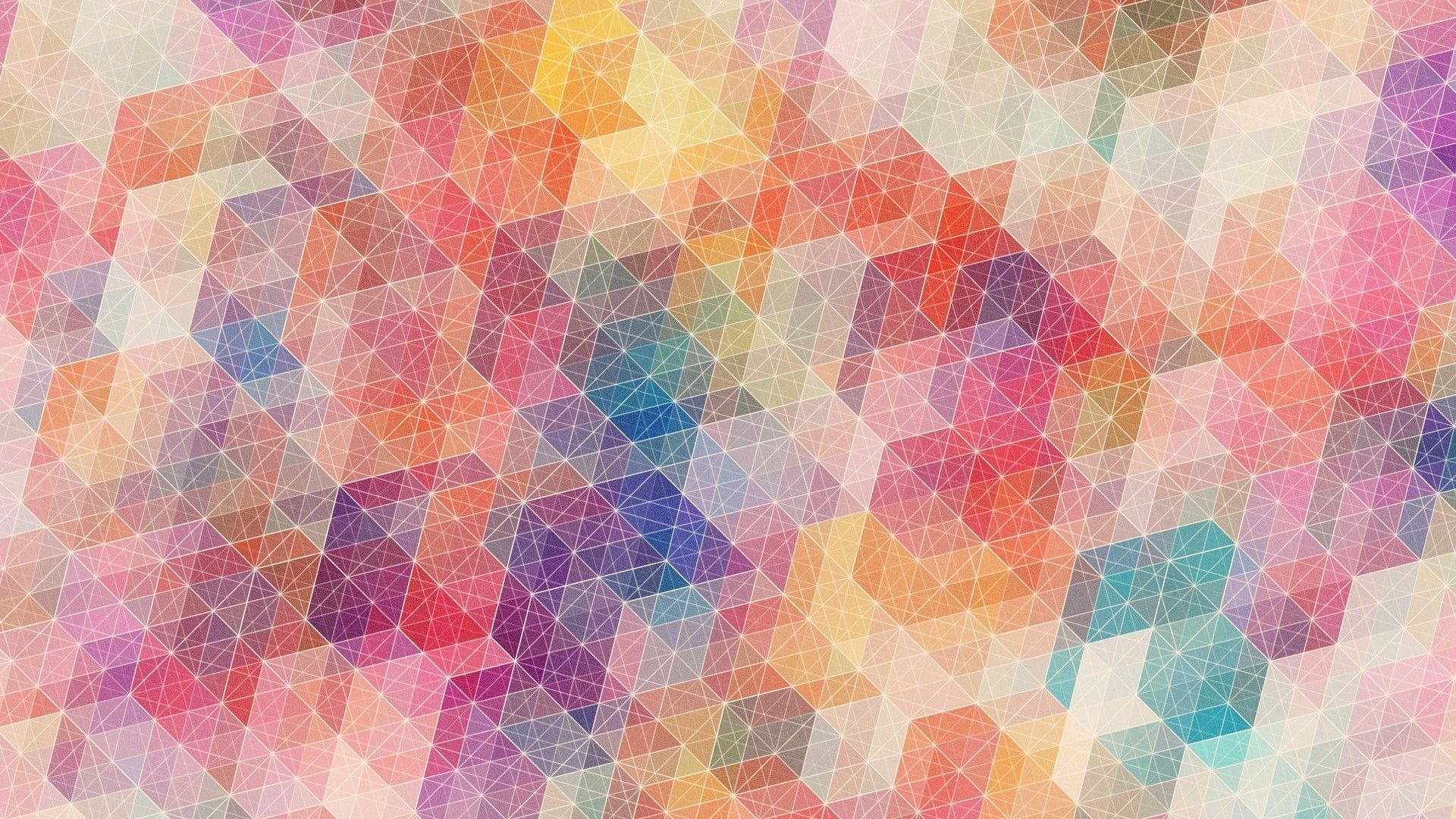 Free download Geometric Pattern Desktop Wallpaper Colorful
