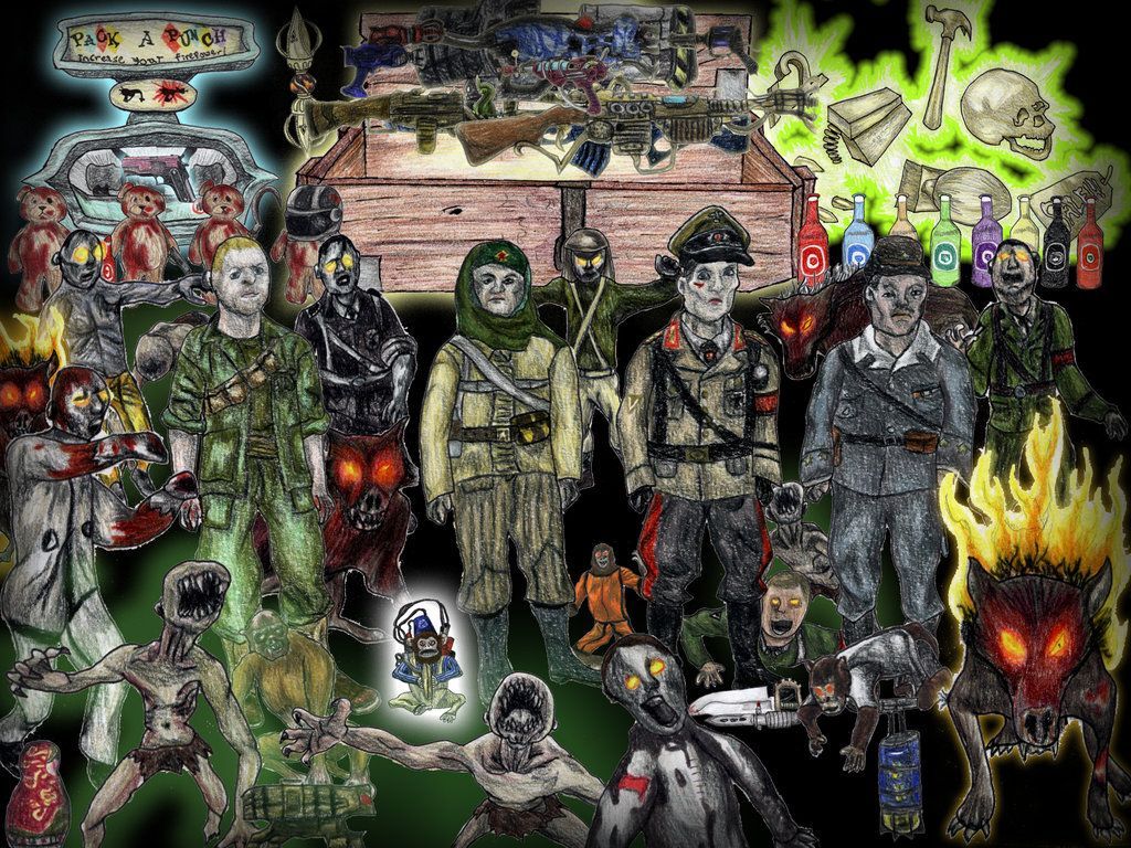Call Of Duty: Zombies Collage By The Katherinator