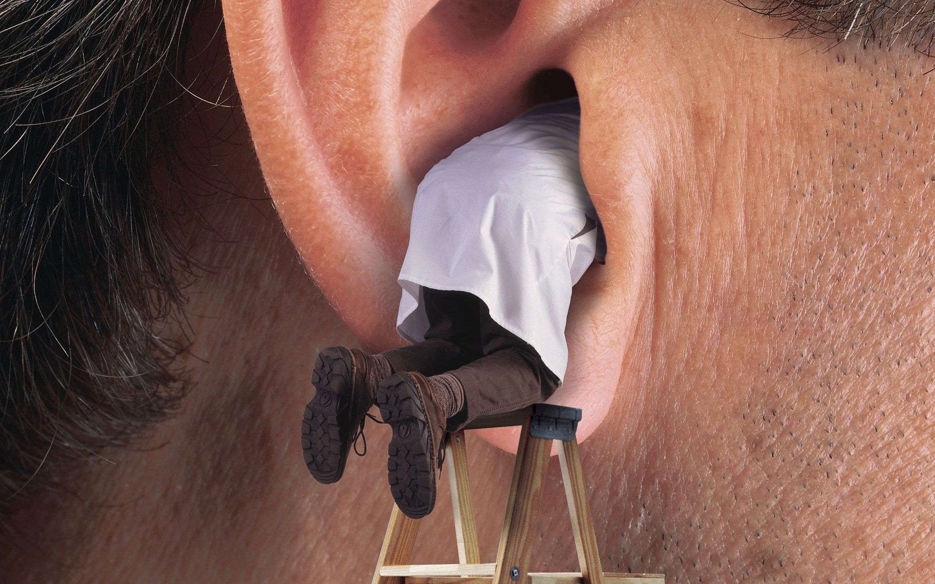 An Ear Examination. Doctor logos, Beautiful wallpaper HD