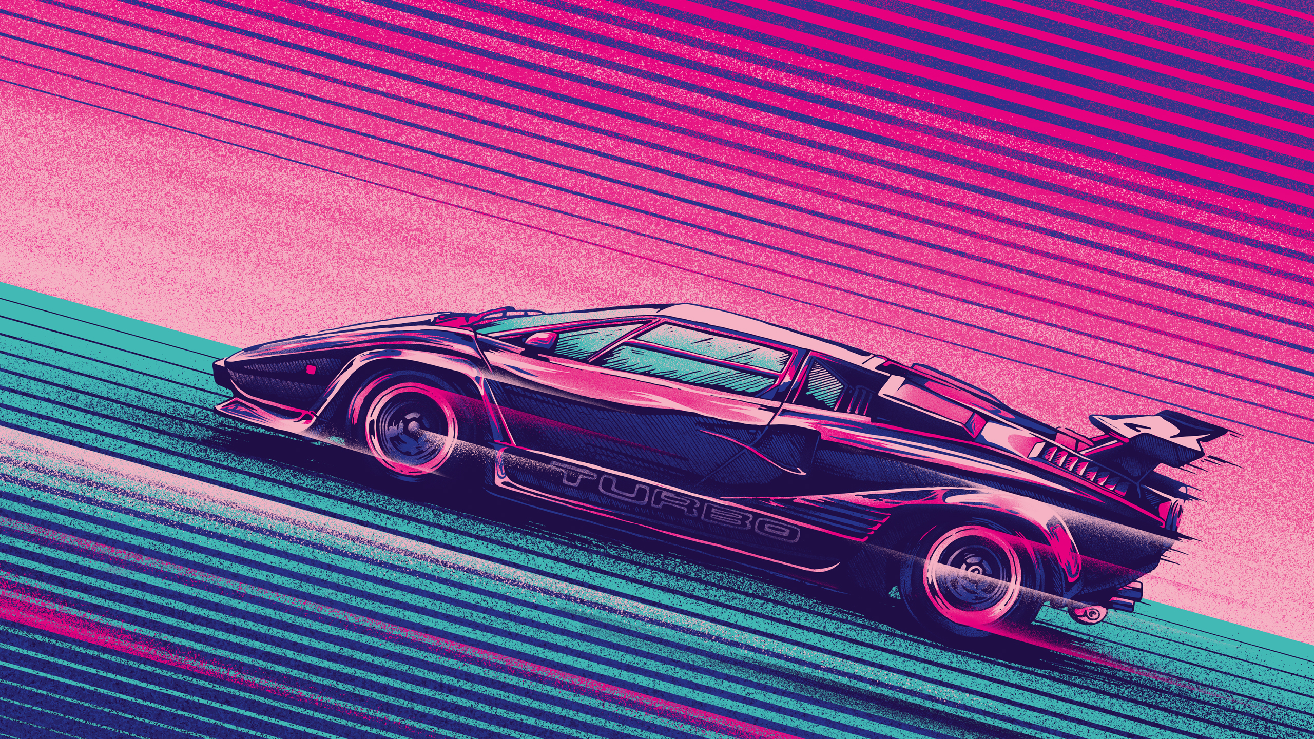 Lamborghini Countach Turbo (Petr Belák) [2560x1440]