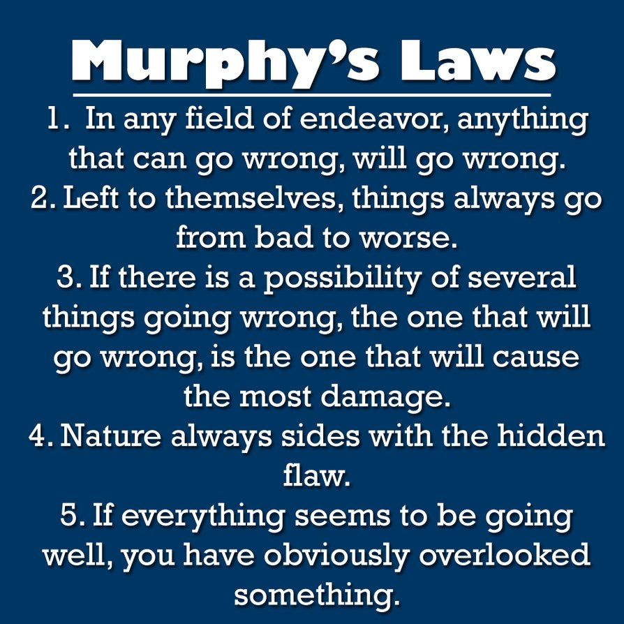 murphy's law wallpaper Search. Murphy law