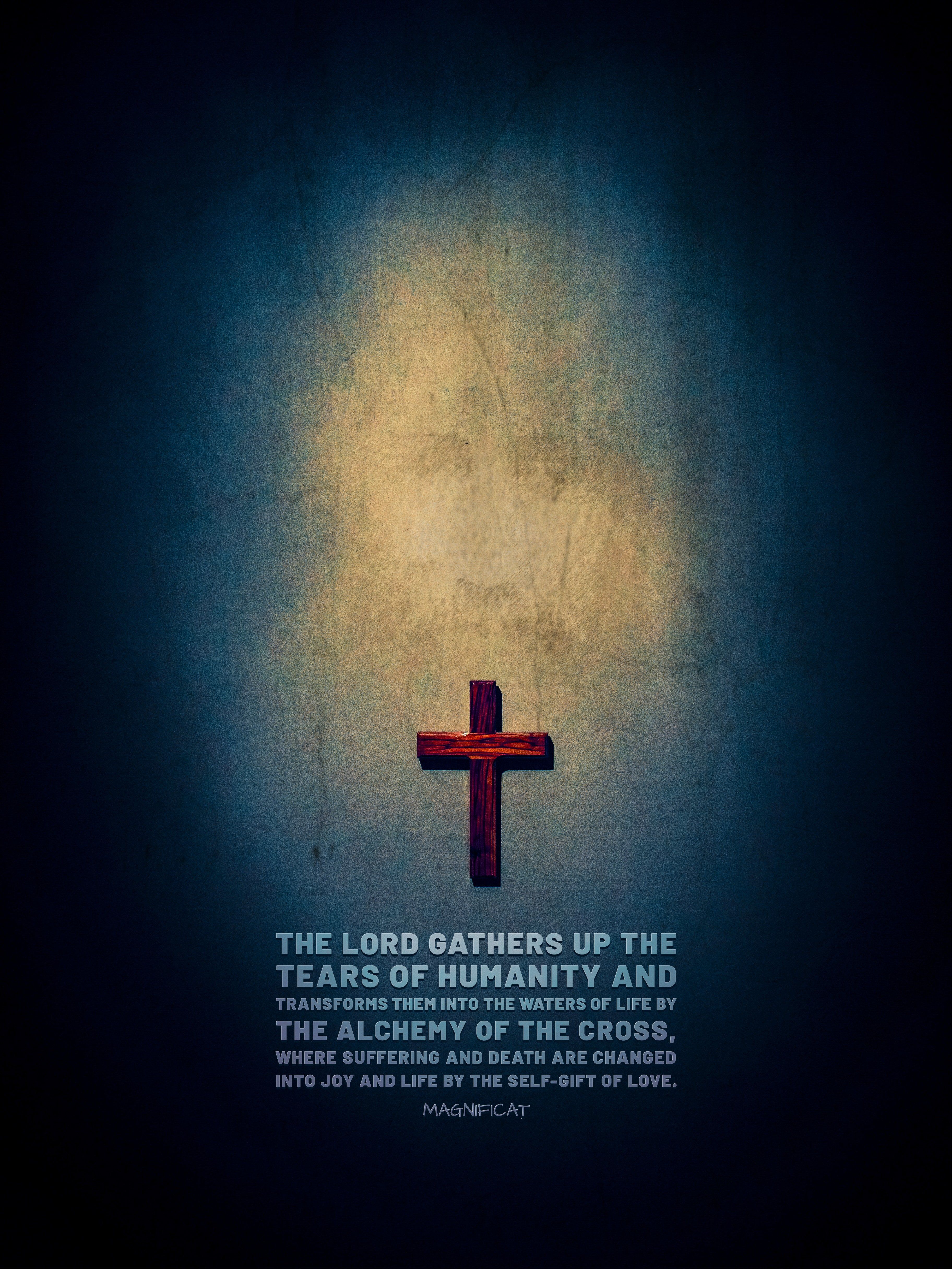 The Alchemy of the Cross Jesus Face Shroud Turin Quote Wallpaper