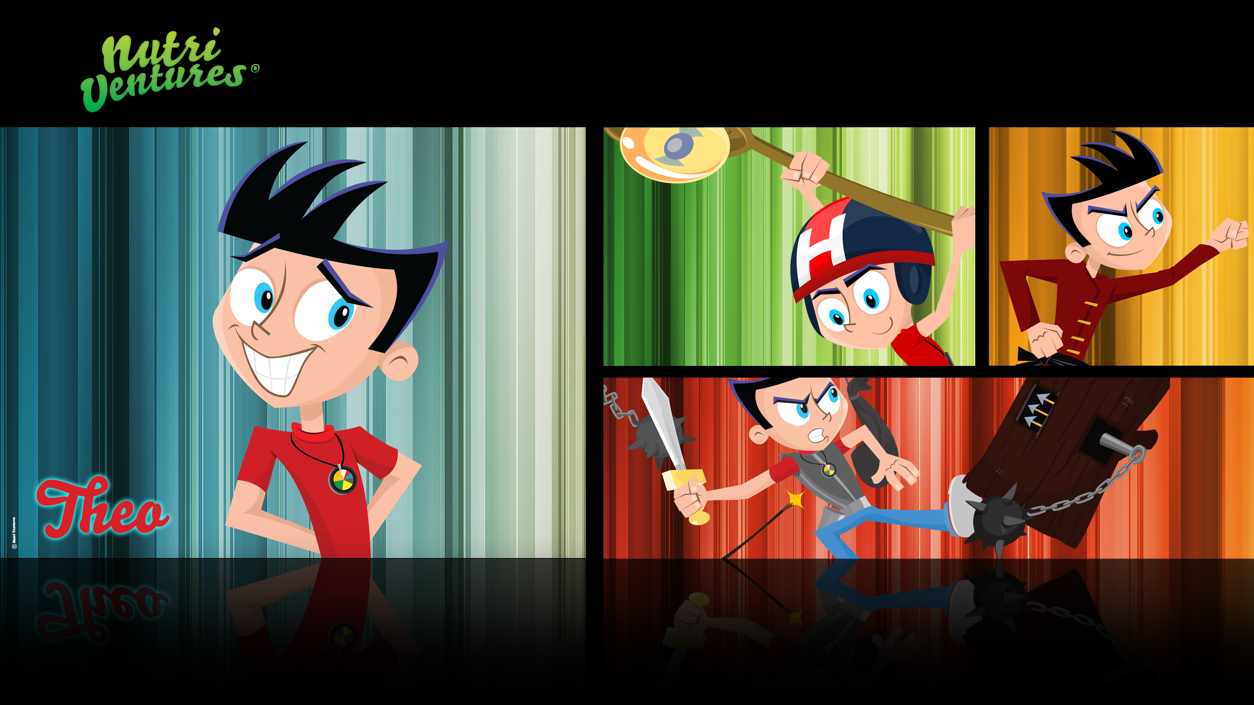 Nutri Ventures Printables. Character