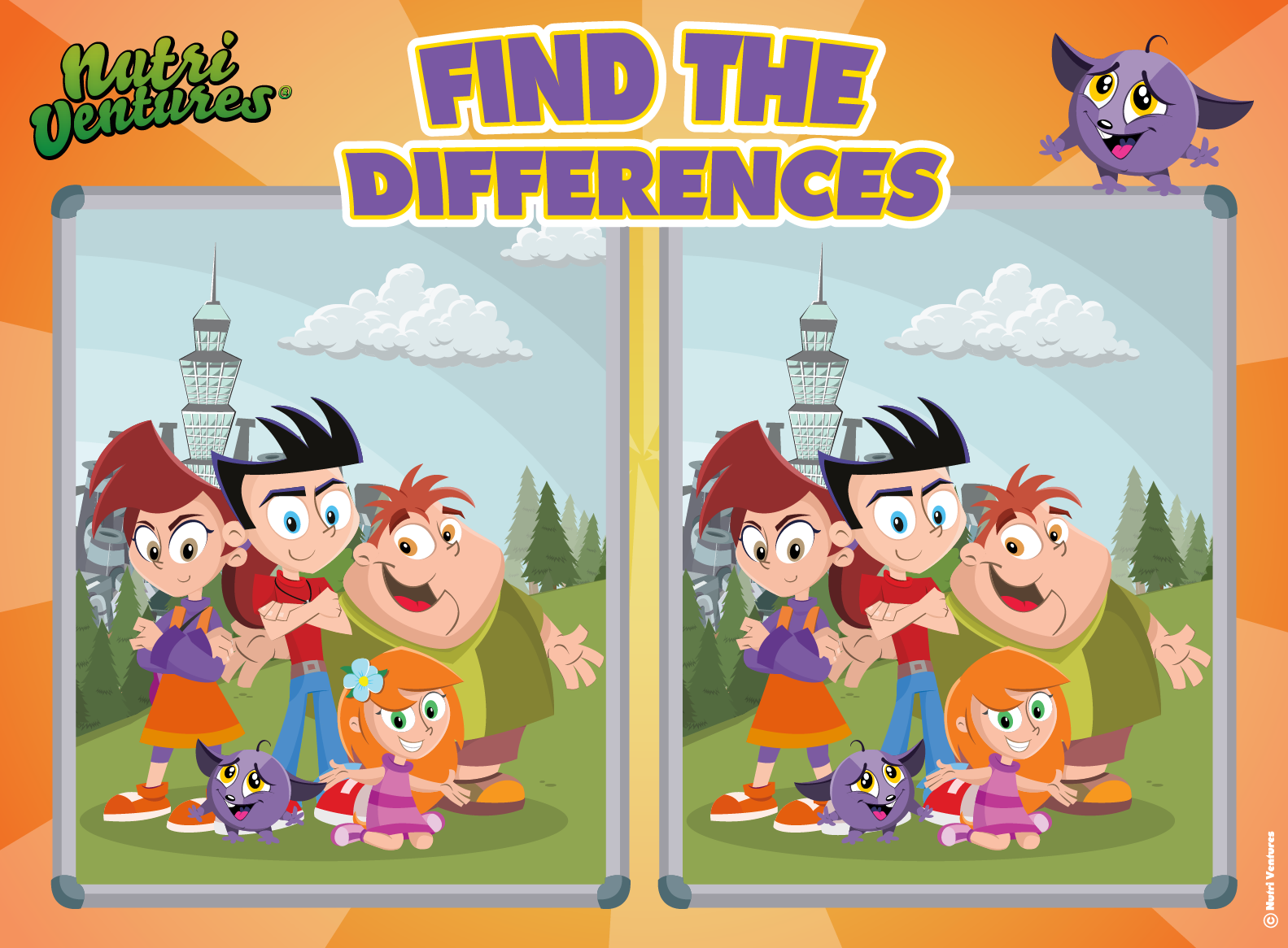 Find 5 differences - /NutriVentures