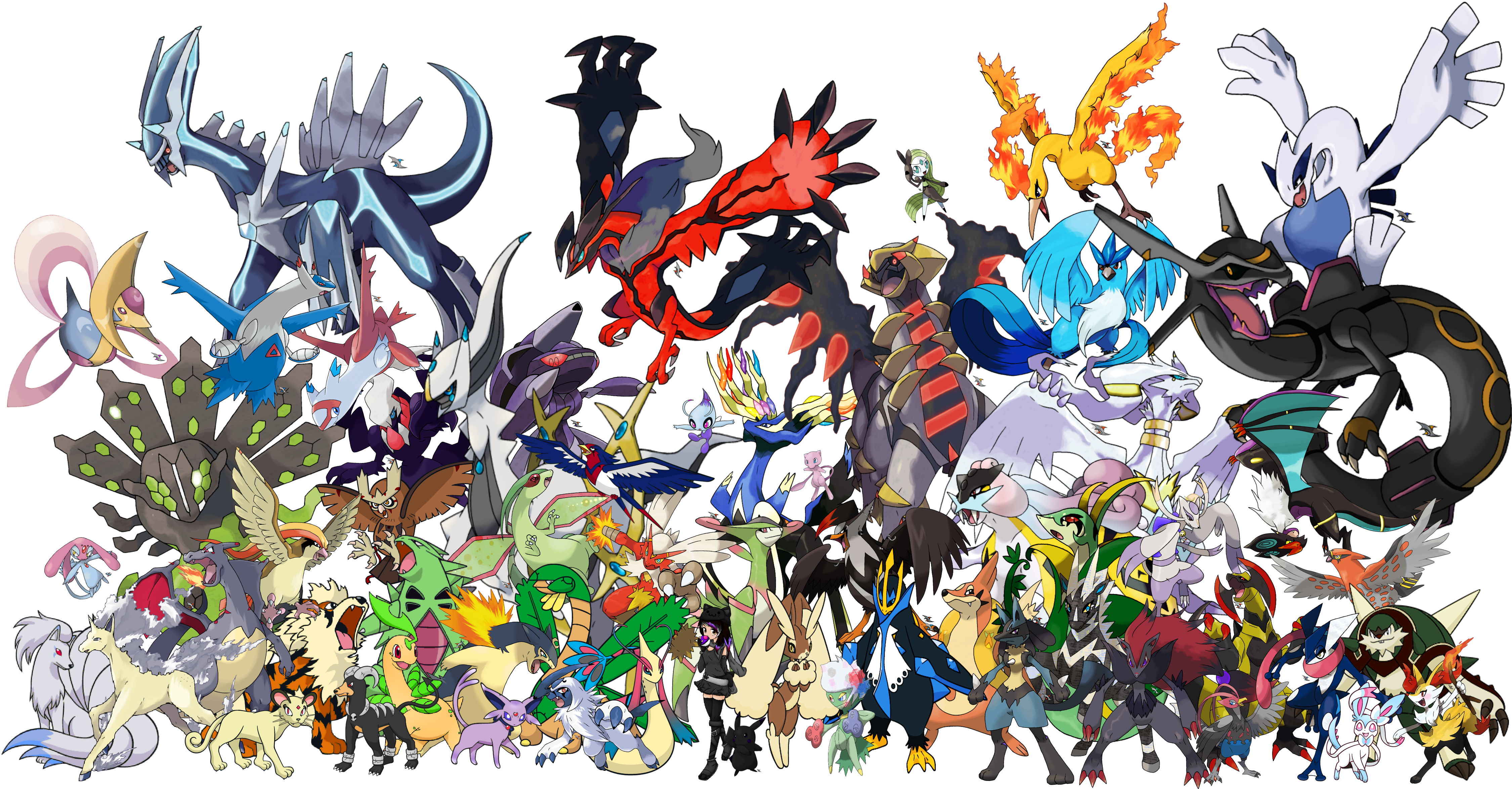 Mega Shiny Pokemon Wallpapers Wallpaper Cave