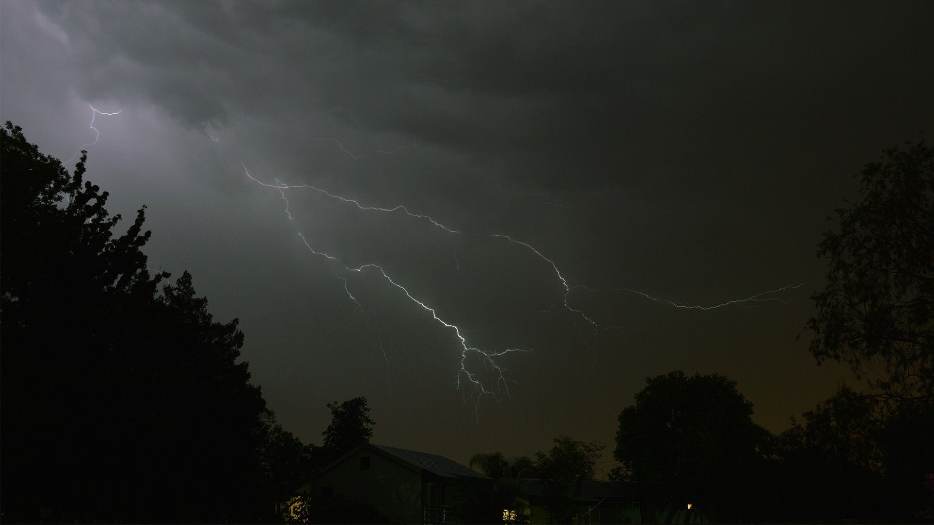 lightning, Storm, Nature, Rain, Landscape Wallpaper HD / Desktop