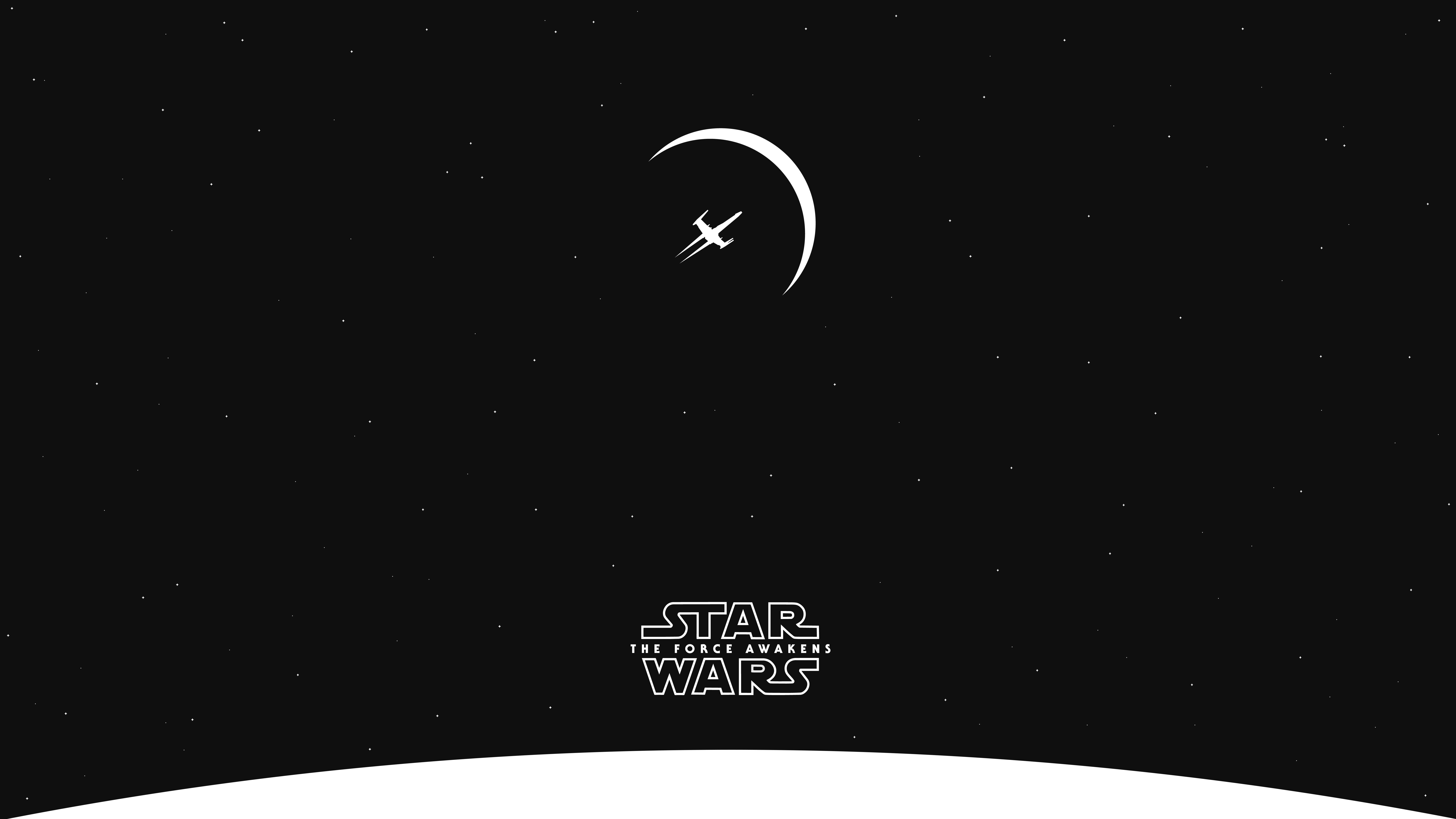 minimalism, Material minimal, Star Wars: The Force Awakens Wallpaper HD / Desktop and Mobile Background