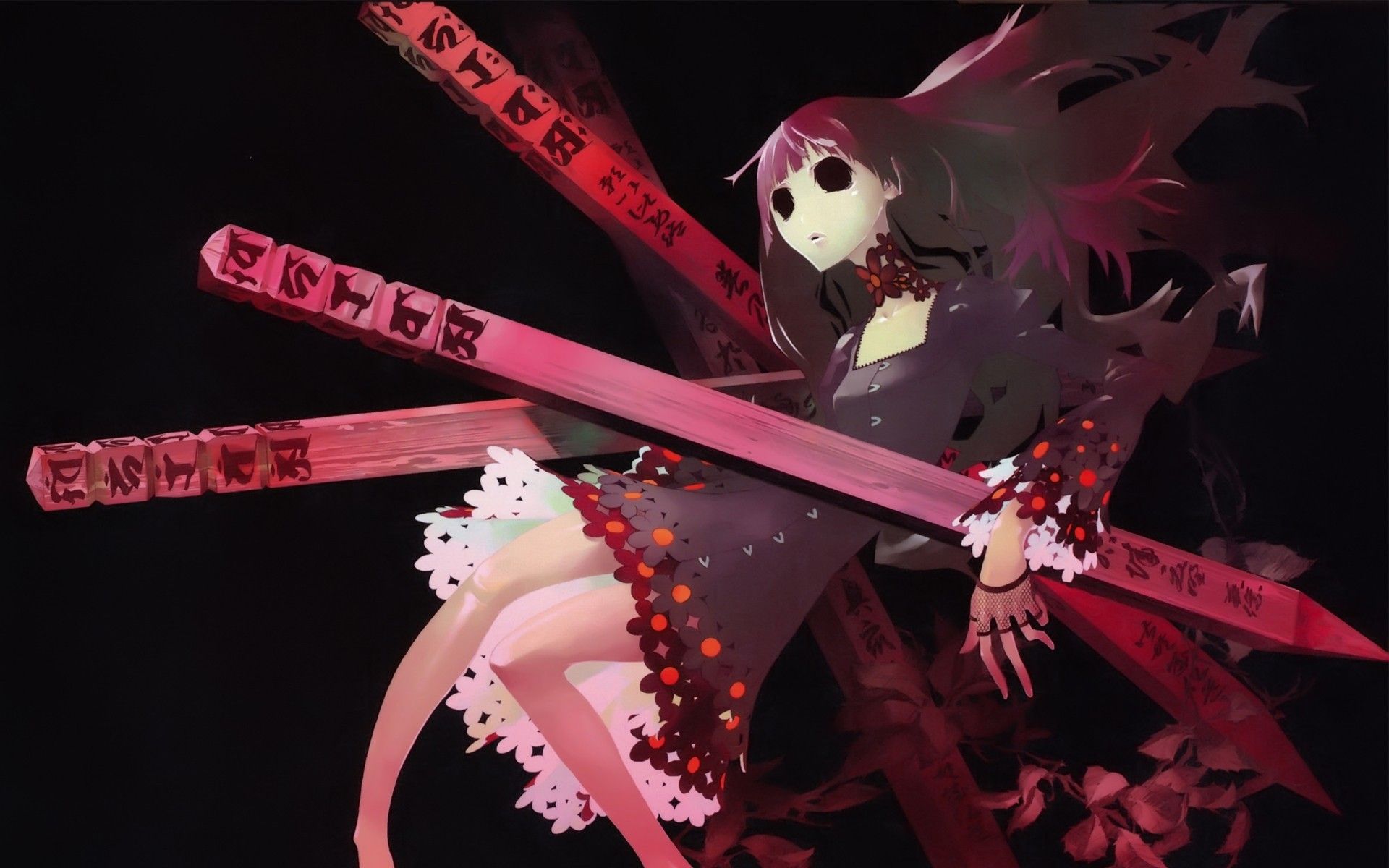 Scary Anime HD Wallpaper New Tab Theme