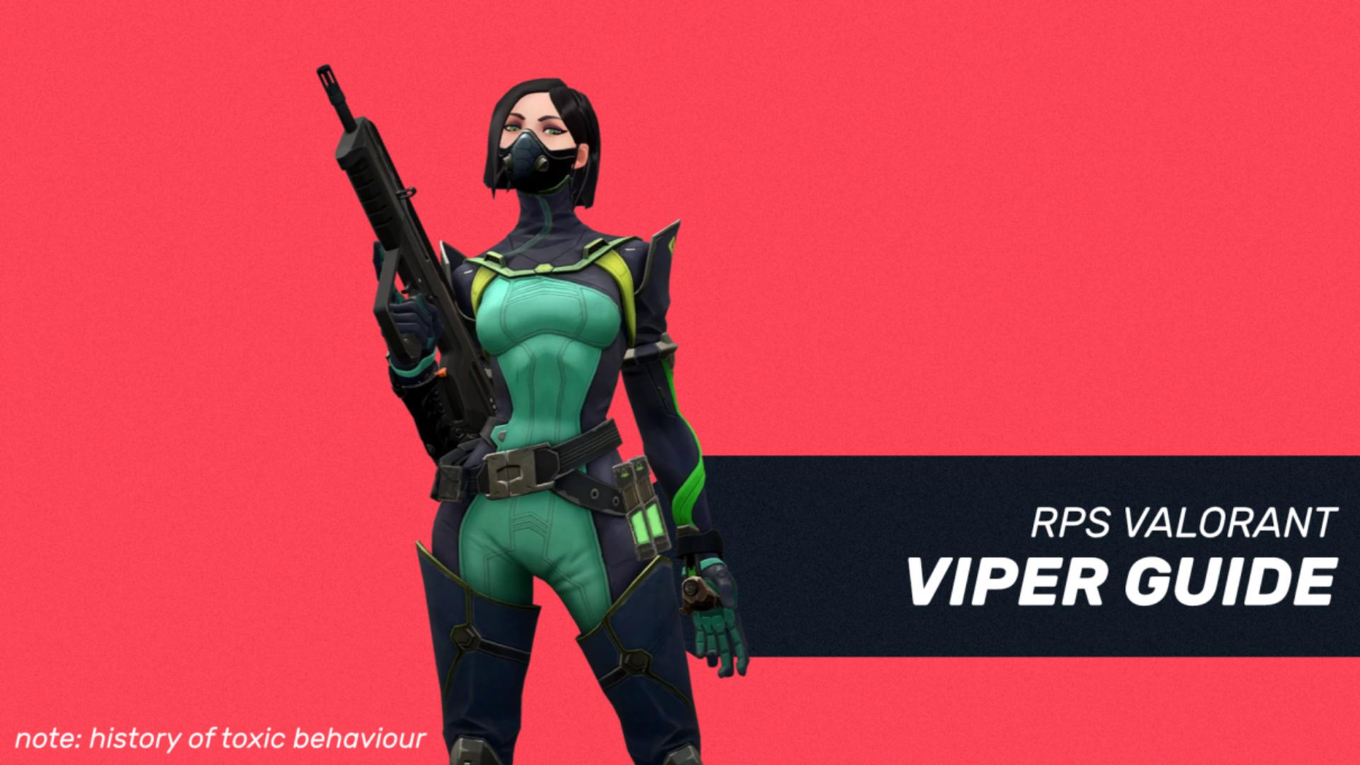 Valorant Viper guide top tips. Rock Paper Shotgun