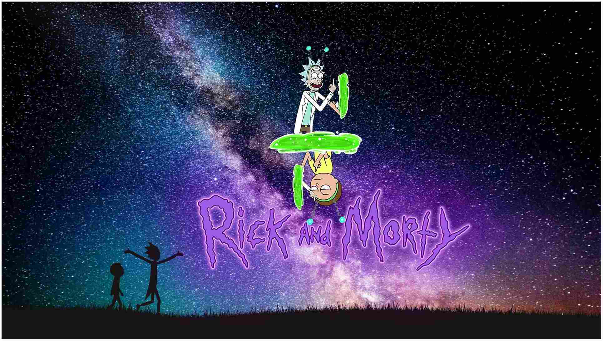 Rick And Morty Laptop Wallpapers Wallpaper Cave