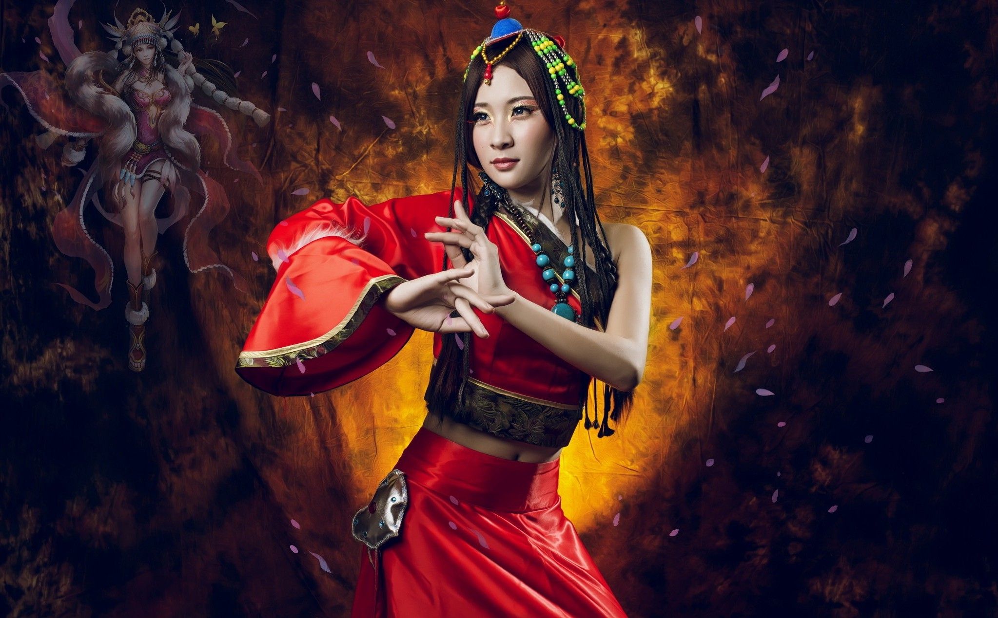 Asian, Women, Model, Fantasy Art Wallpaper HD / Desktop