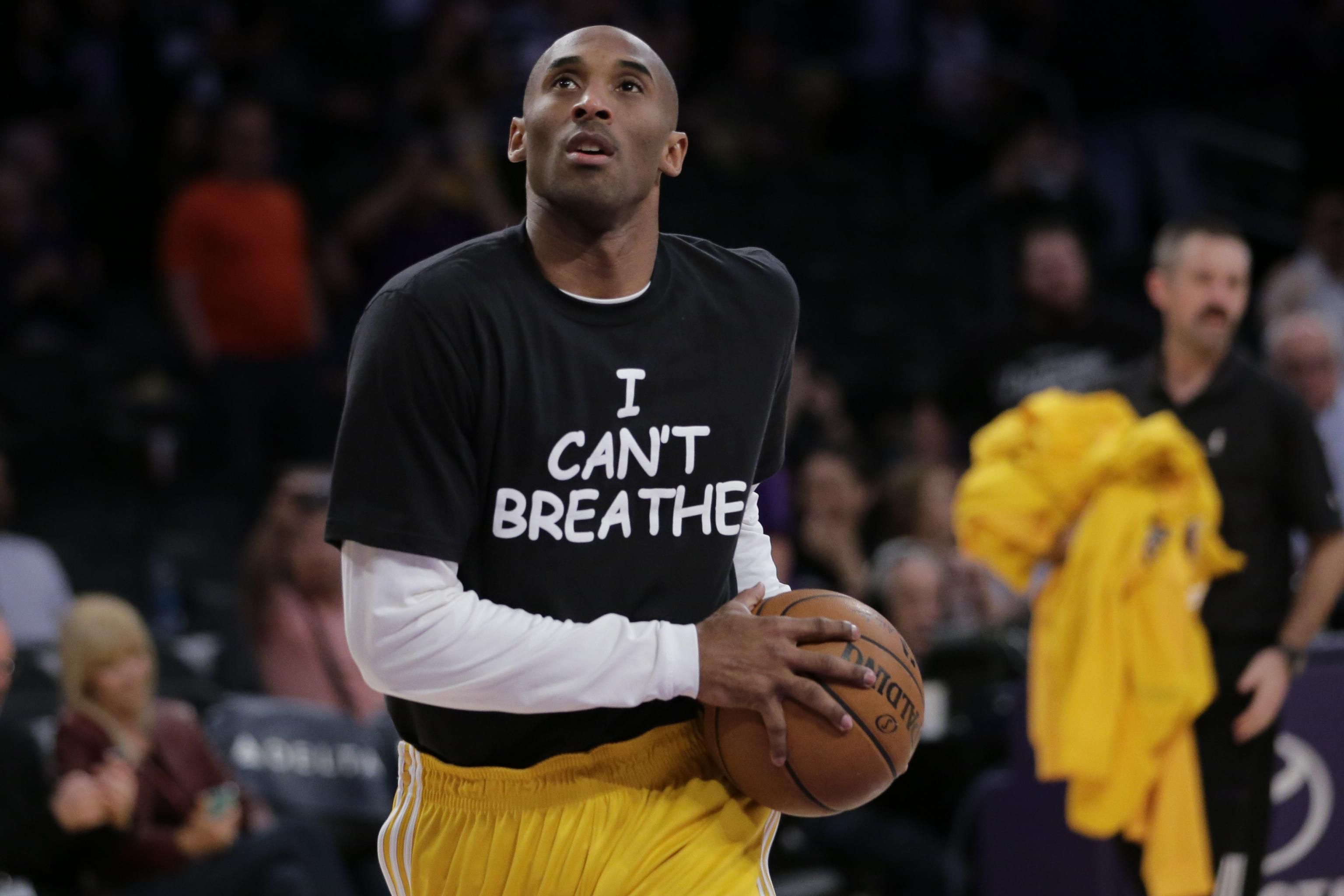 Vanessa Bryant Posts Kobe 'I Can't Breathe' Photo After George