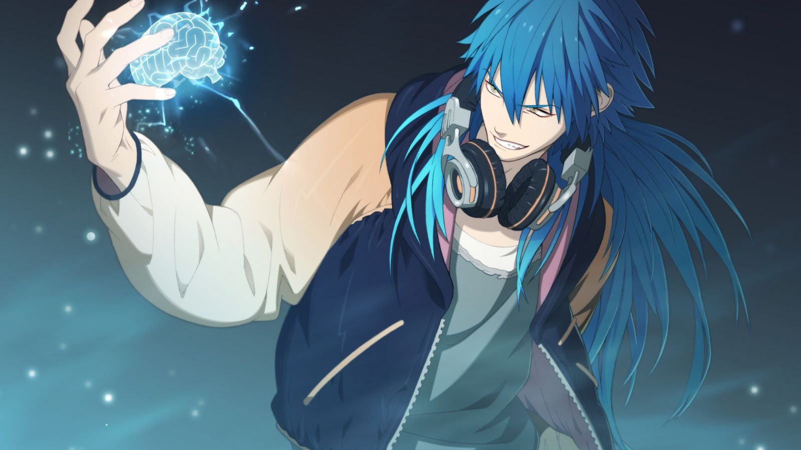 Free download Blue Haired Anime Boy Wallpaper 1680x1050 904441