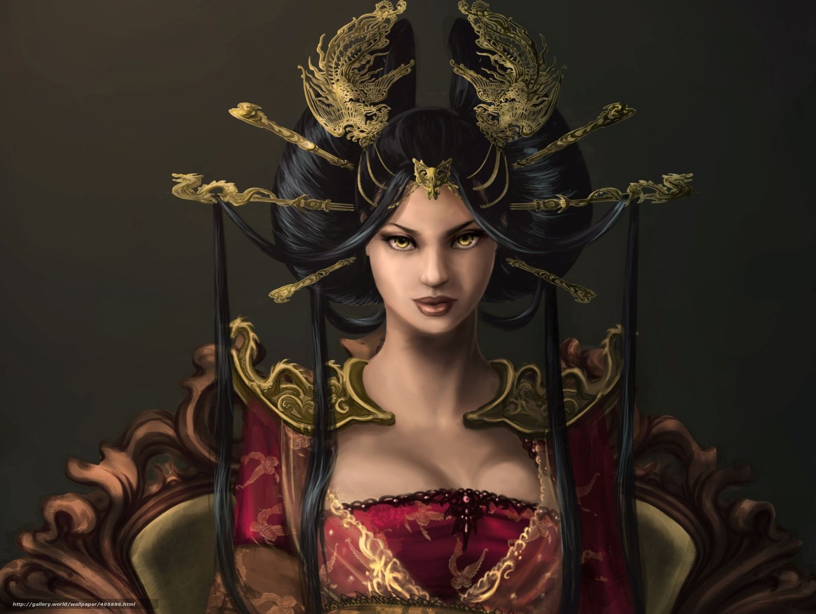 Download Wallpaper Mistress, Girl, Queen Free Desktop