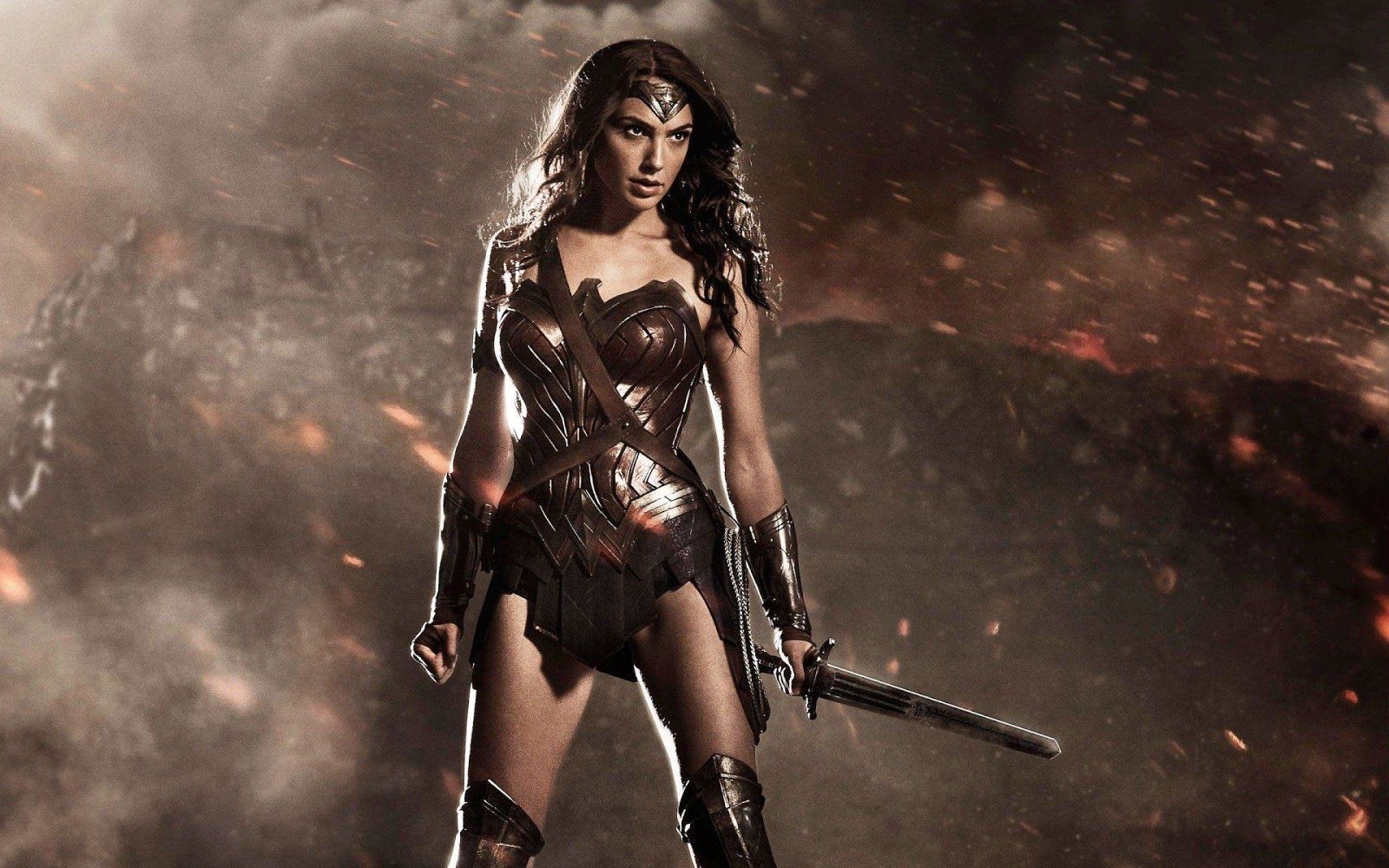 Wonder Woman- First Look at Amazonian Armor and Themyscira Design