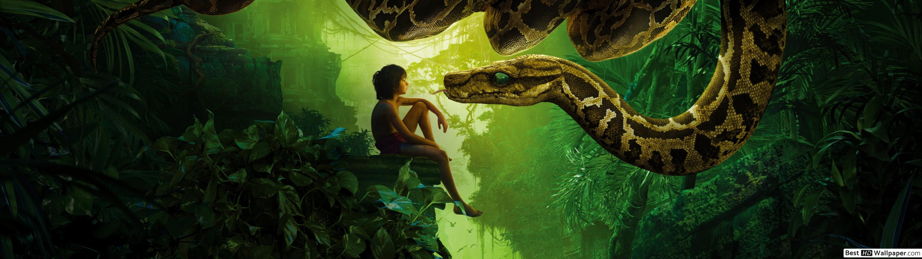 The Jungle Book movie with Mowgli HD wallpaper download