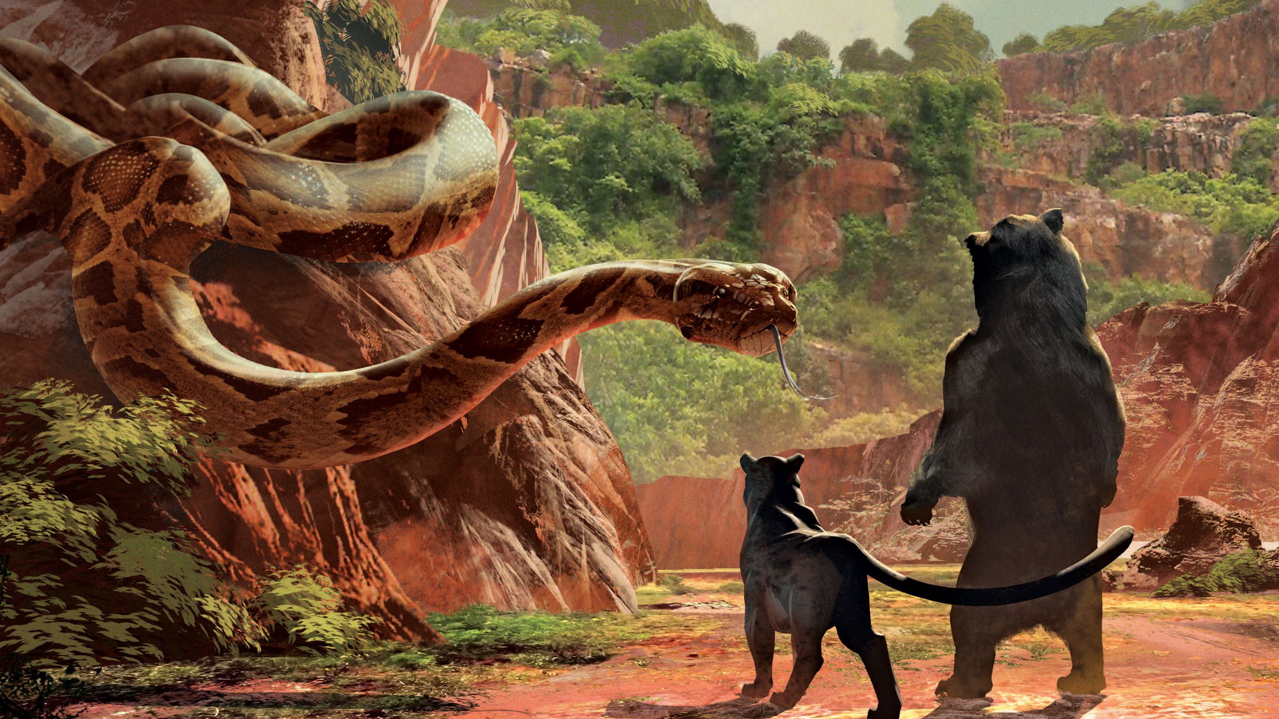 Free download The Art of the Jungle Book Concept Wallpaper HD