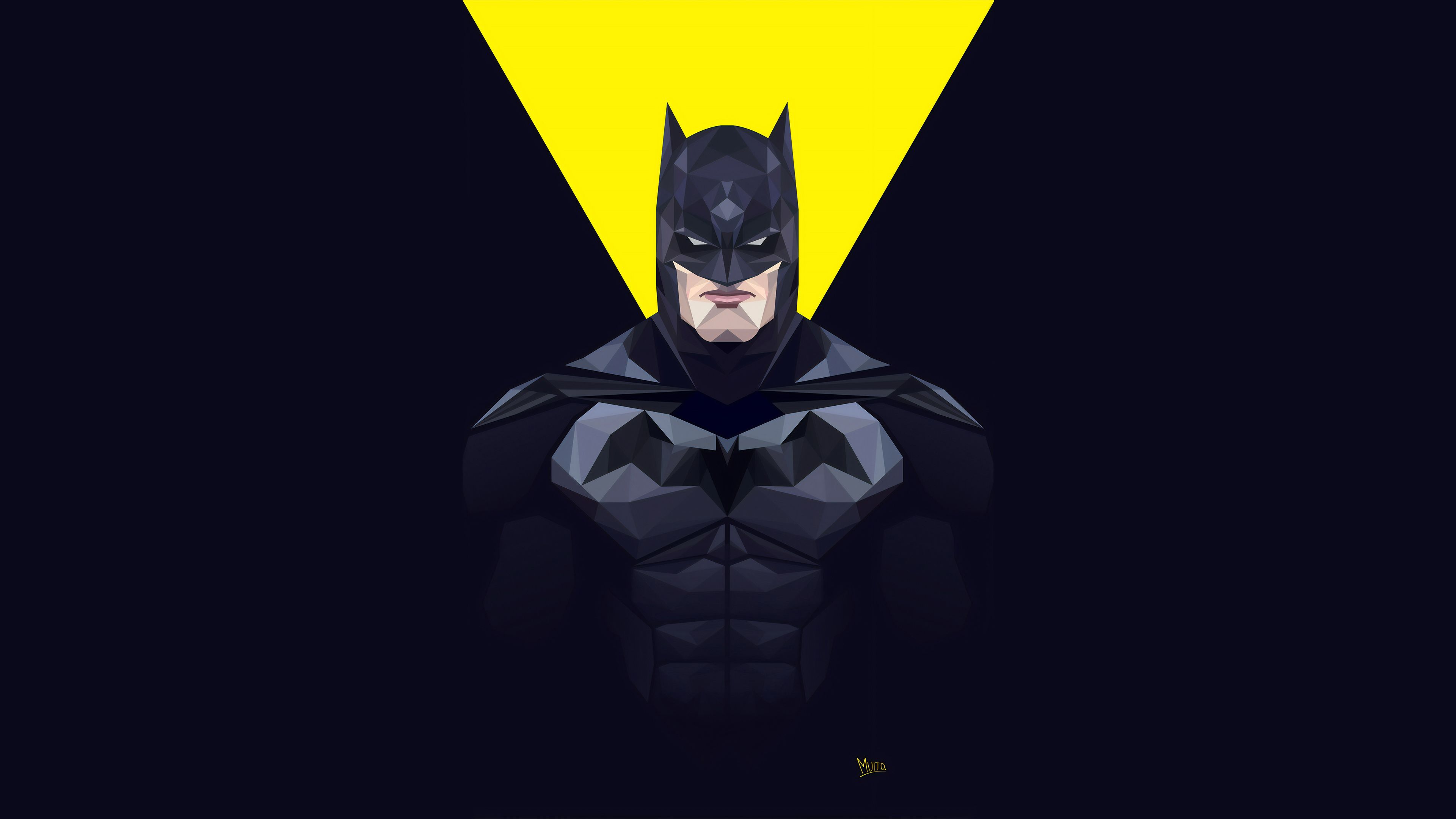 Batman Minimal 4k, HD Superheroes, 4k Wallpaper, Image, Background, Photo and Picture