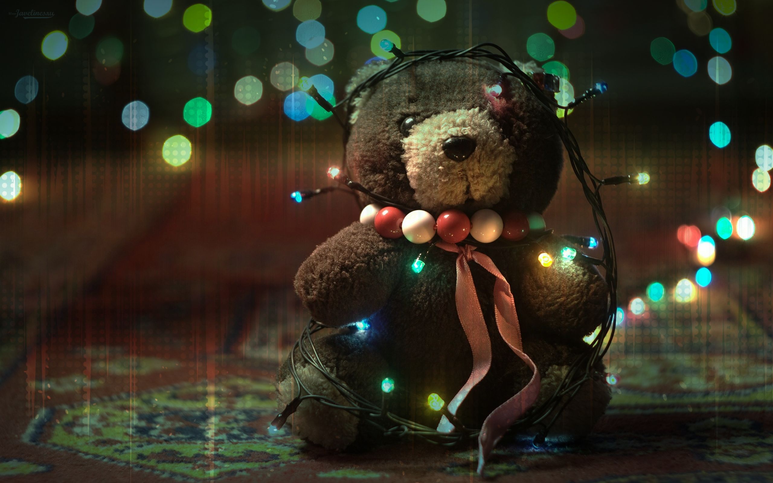 There is always LIGHT :). Teddy bear wallpaper, Christmas teddy