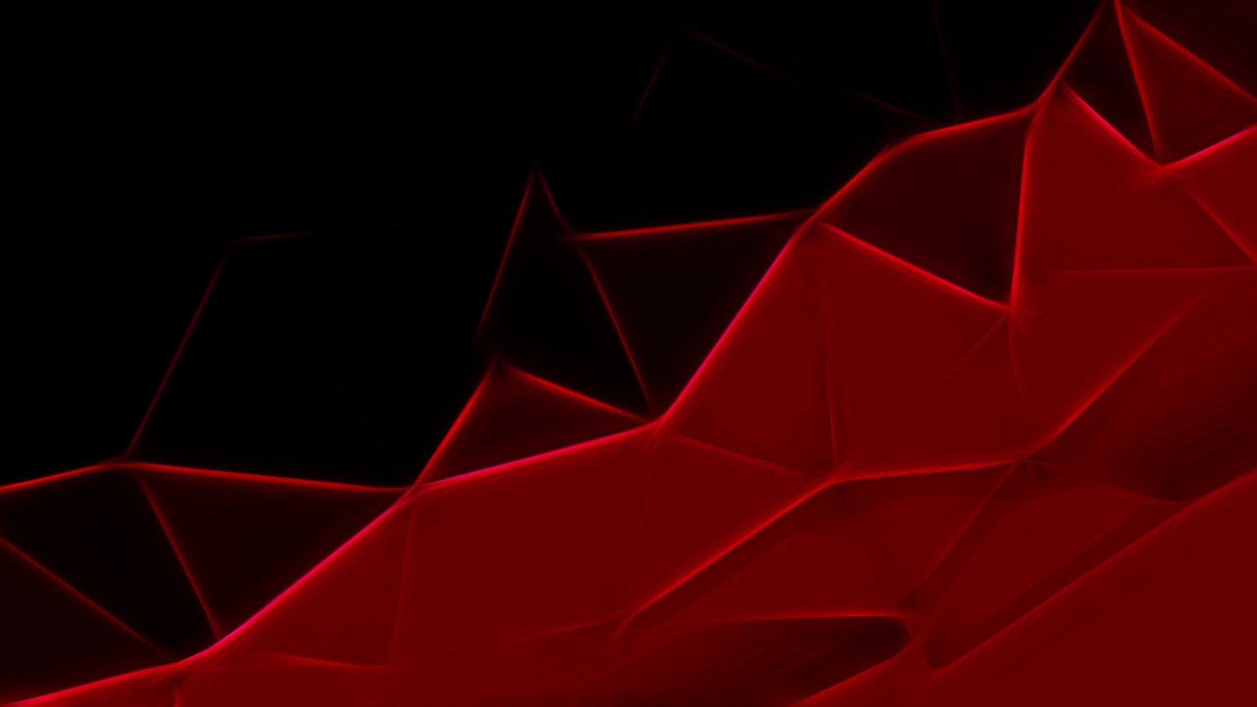 Download 2560x1440 Red Triangles, Geometric Wallpaper for iMac 27