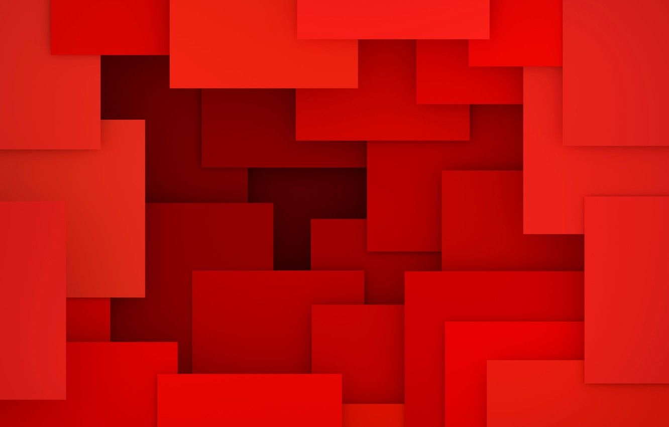 Red Geometric Wallpapers - Wallpaper Cave