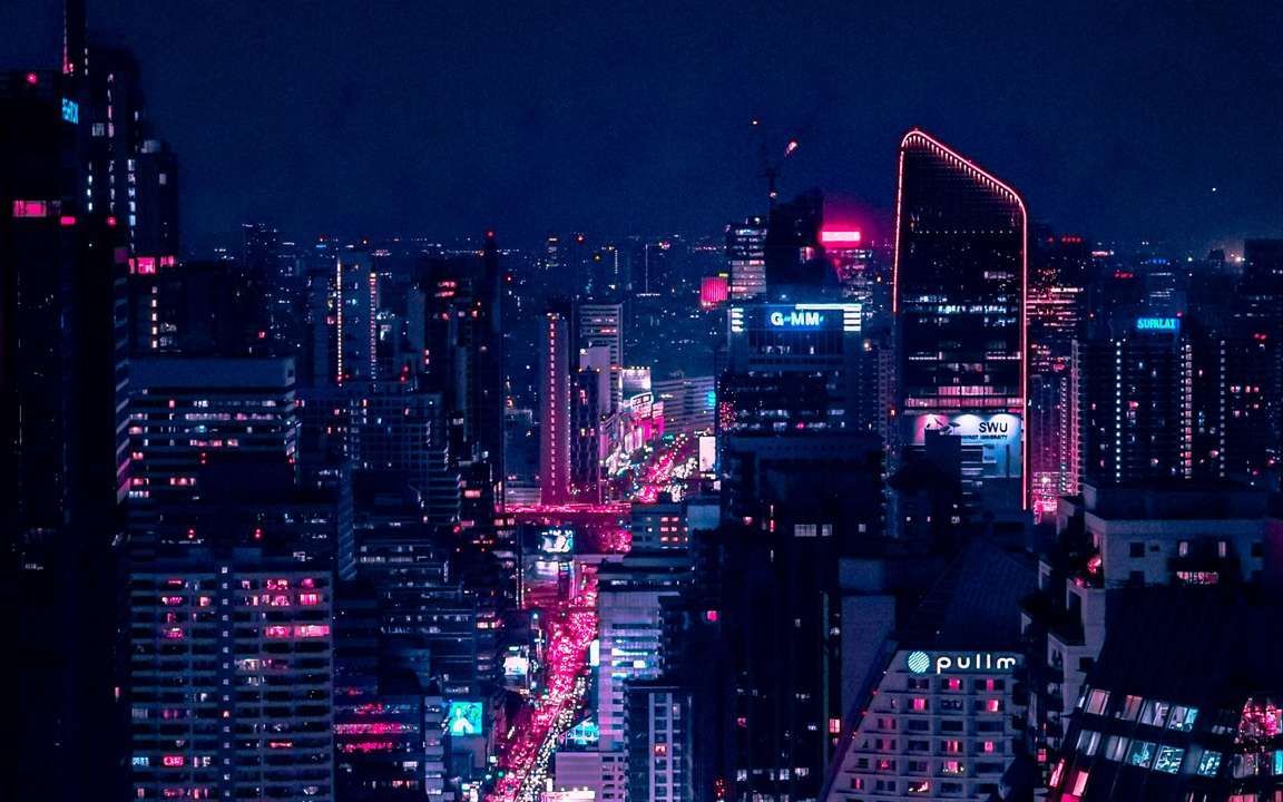 Night City Buildings Lights Wallpapers - Wallpaper Cave