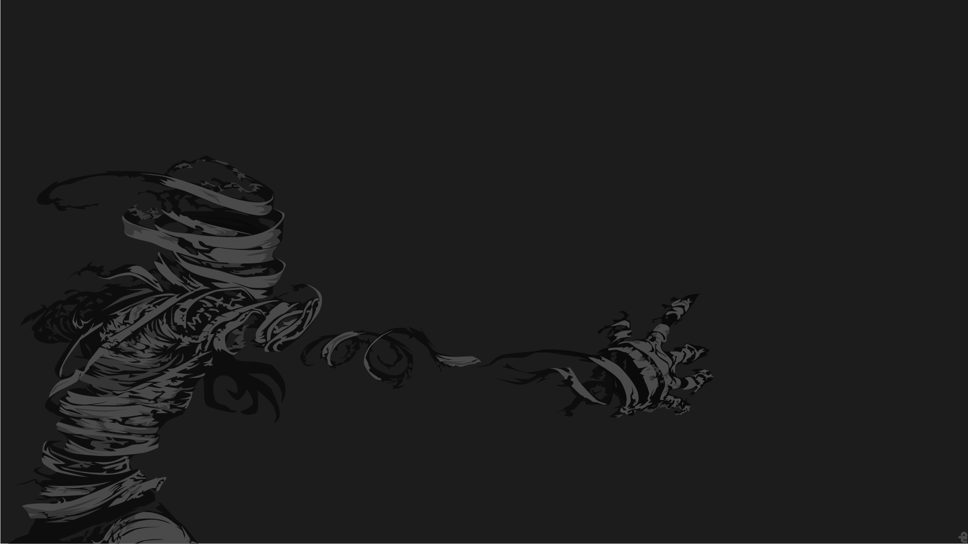 #vector, #anime, #horror, #Ajin, wallpaper. Anime