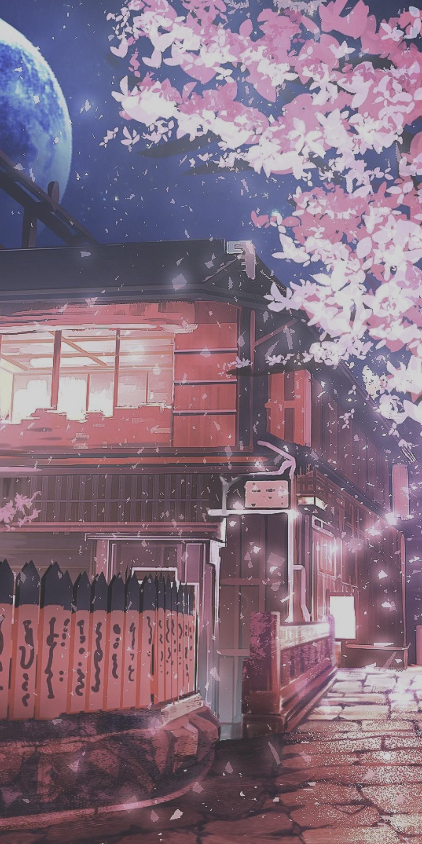 Anime aesthetic blue music HD phone wallpaper  Peakpx