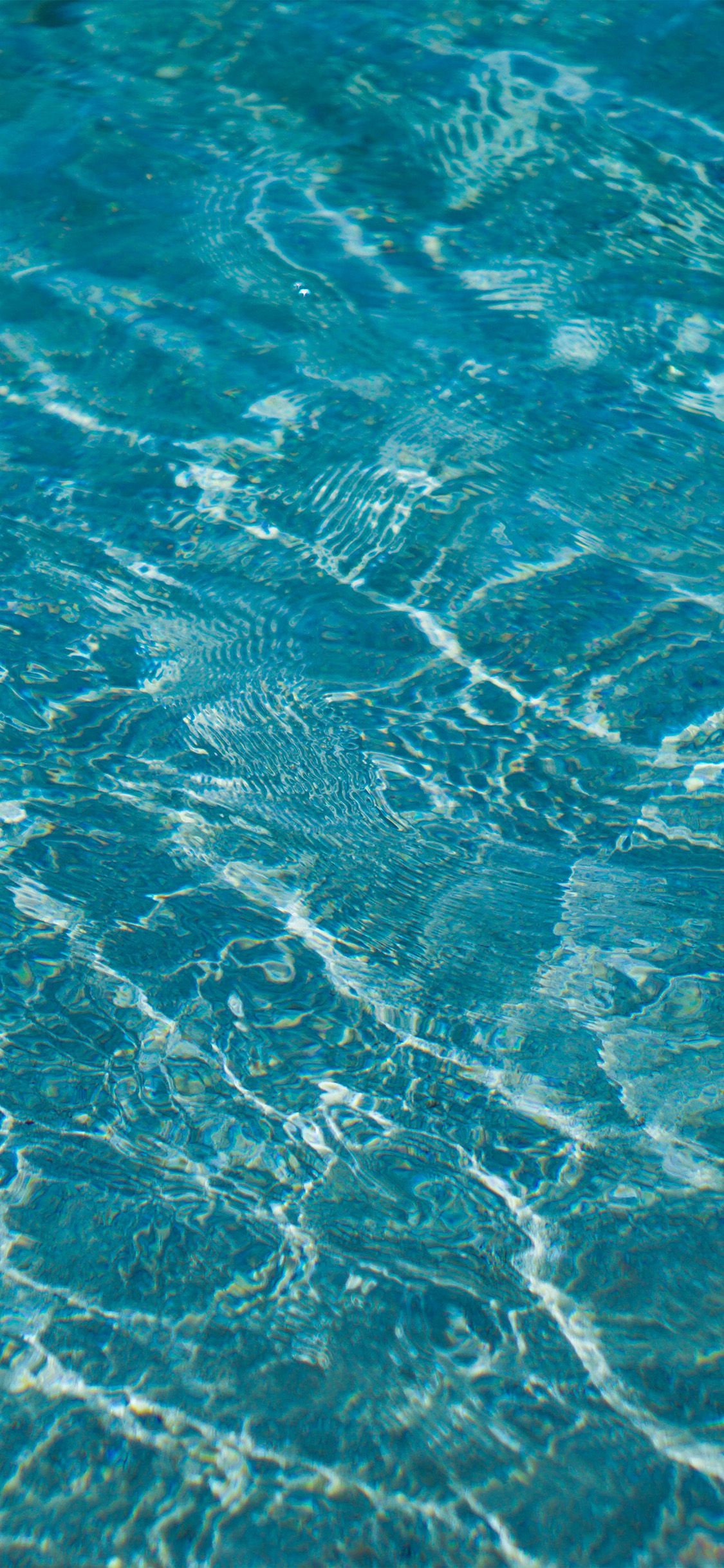 Water Pattern Wave Blue Summer Nature Wallpaper