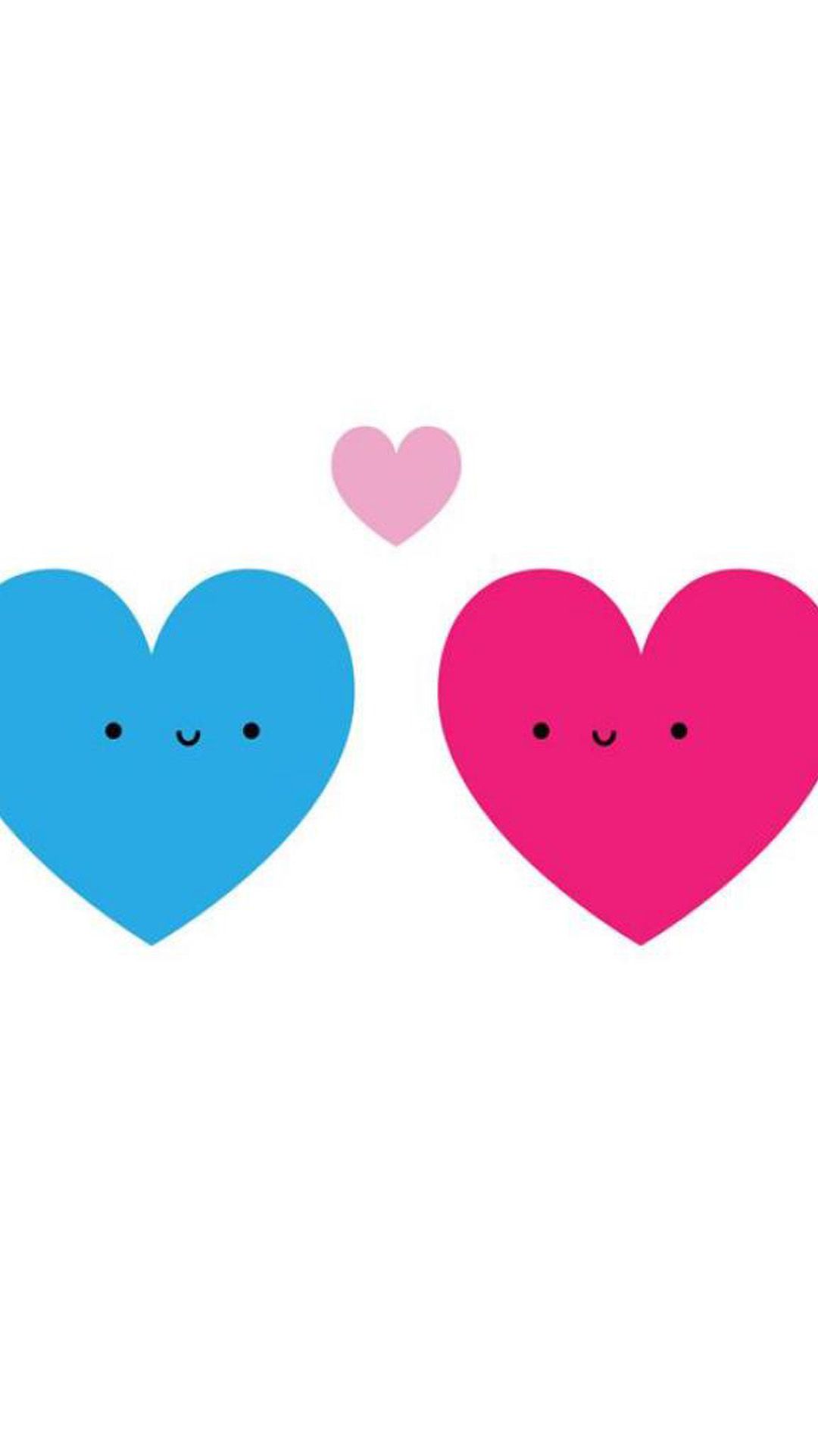 Love Hearts Emoji Android wallpaper HD wallpaper
