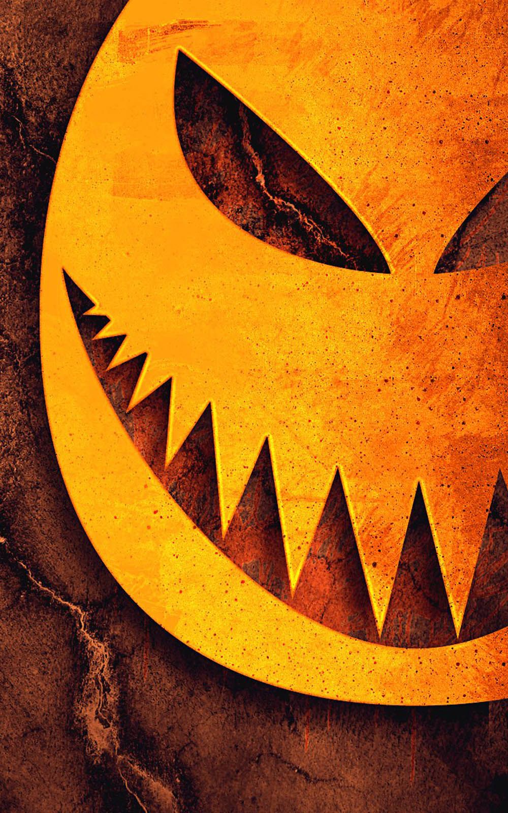 Halloween Scary Emoji Smile Free 4K Ultra HD Mobile Wallpaper