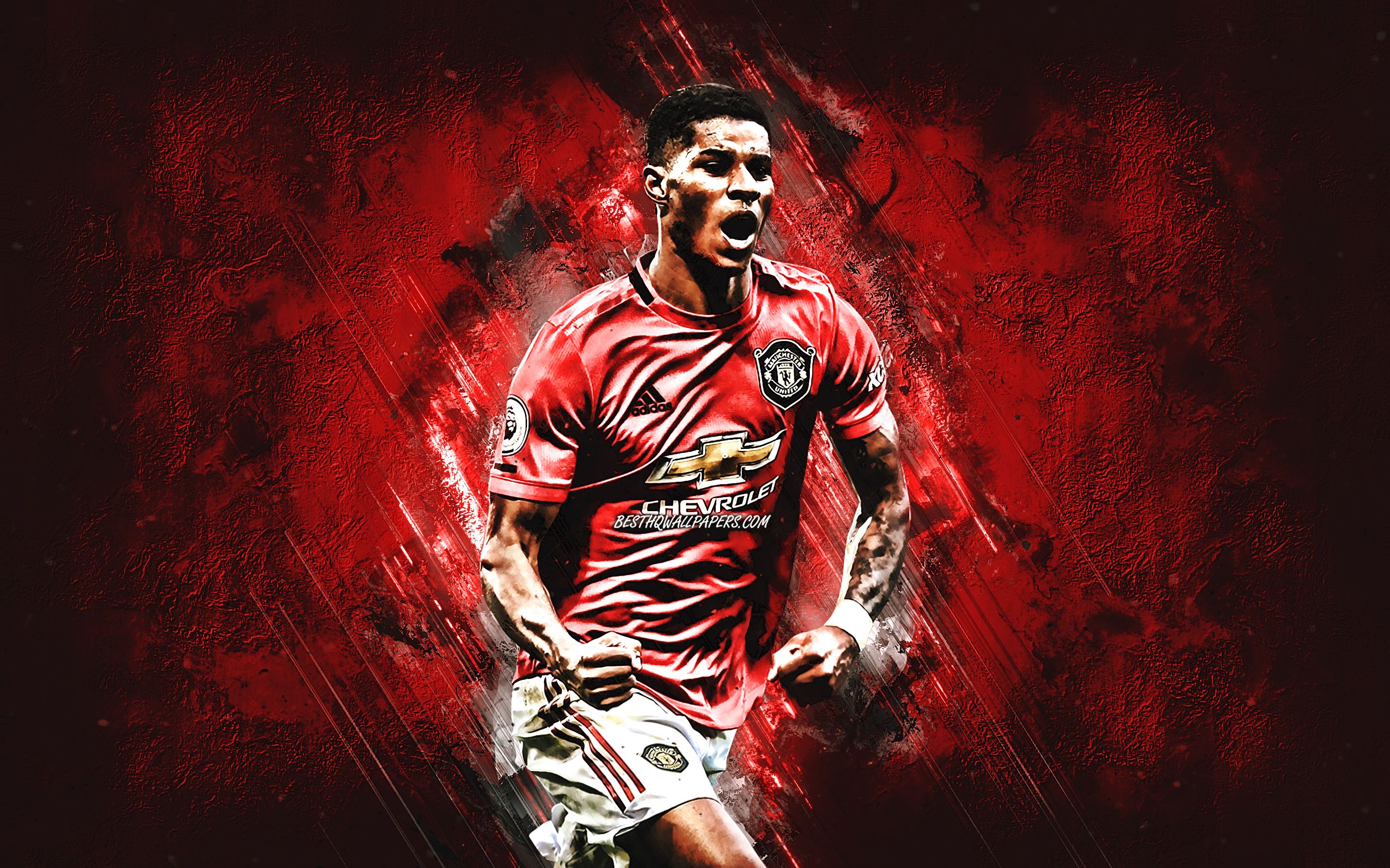 Download wallpapers Marcus Rashford, Manchester United FC, English